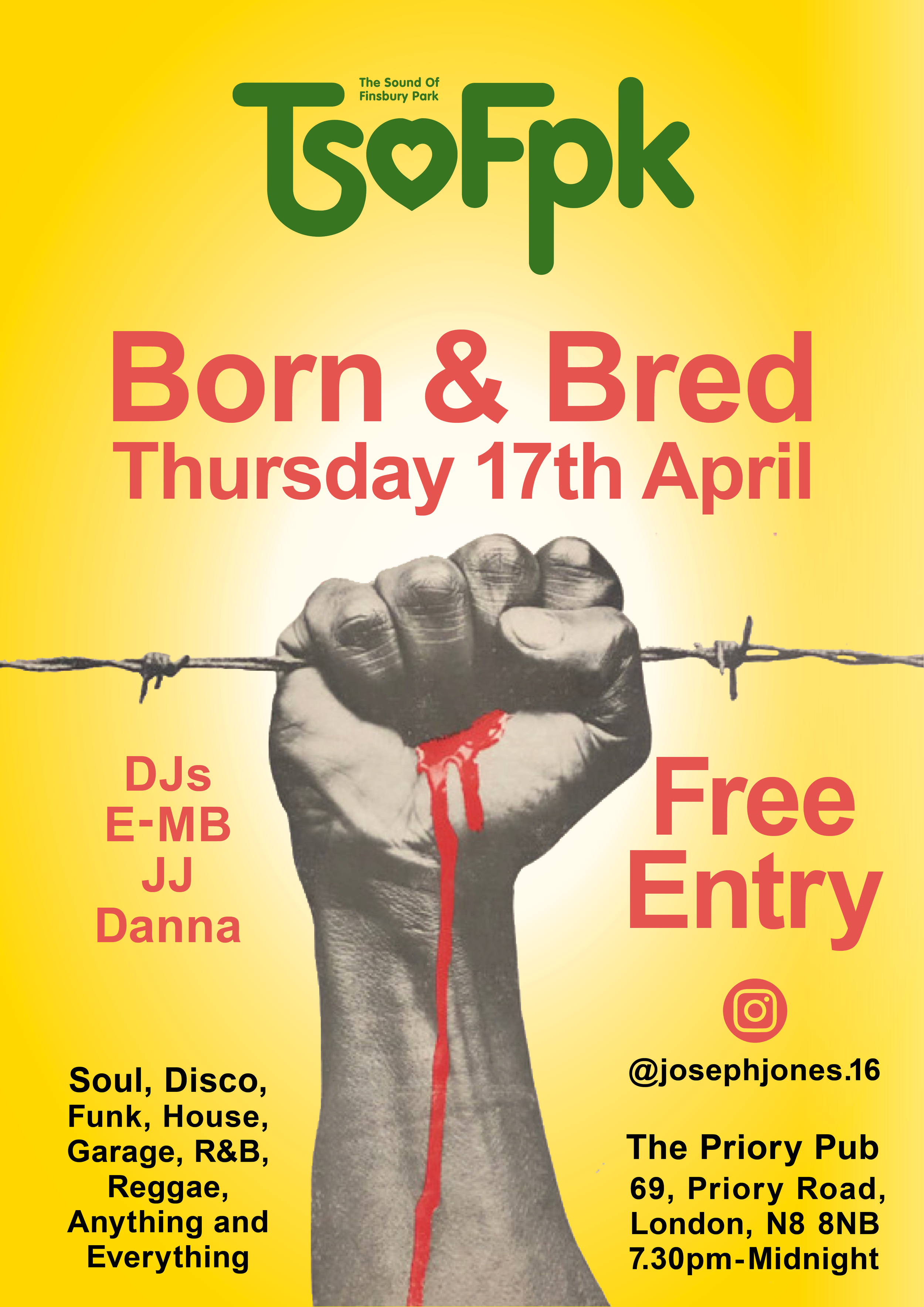 BORN &amp; BRED - SOUL, FUNK, HOUSE, DISCO AND EVERYTHING ELSE!