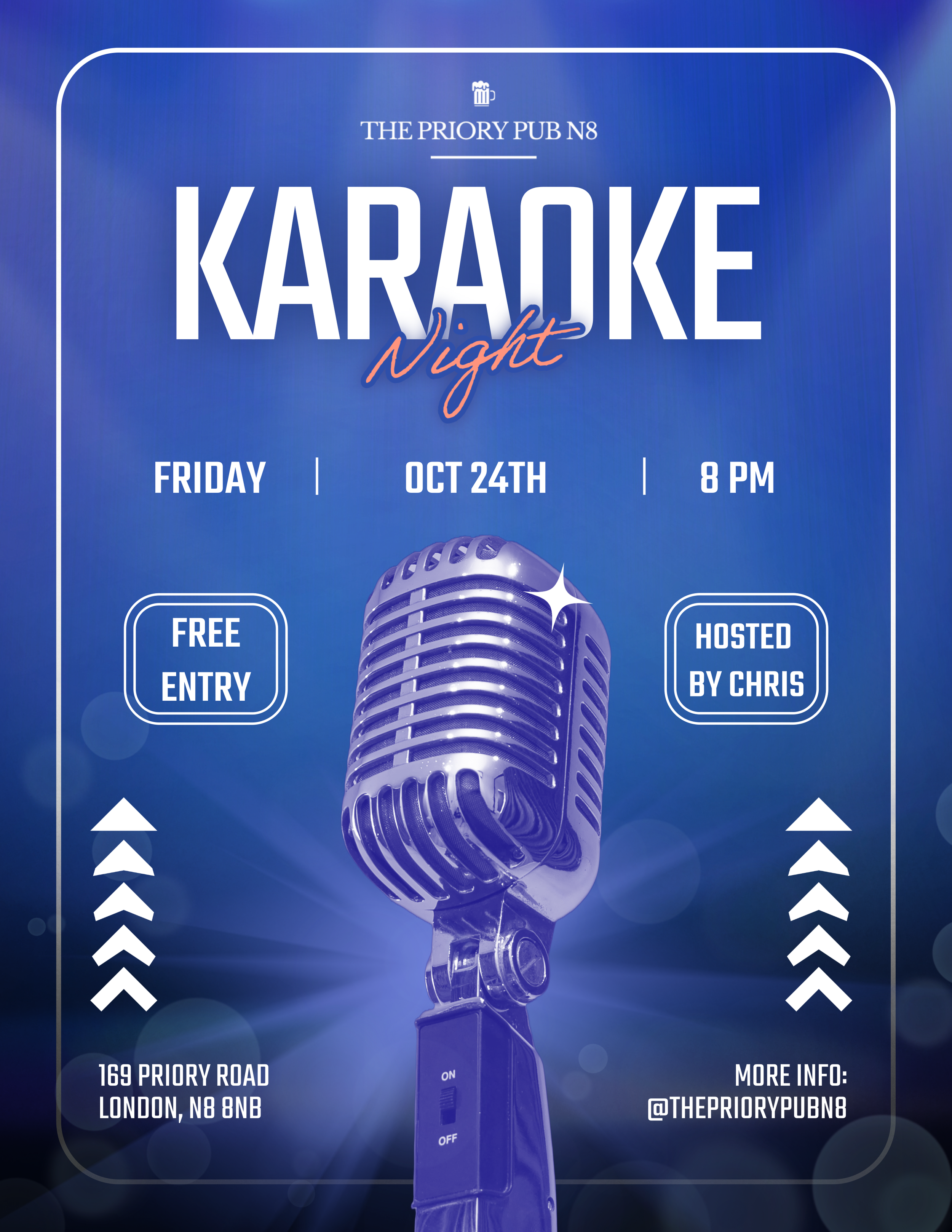 KARAOKE - HOSTED BY CHRIS