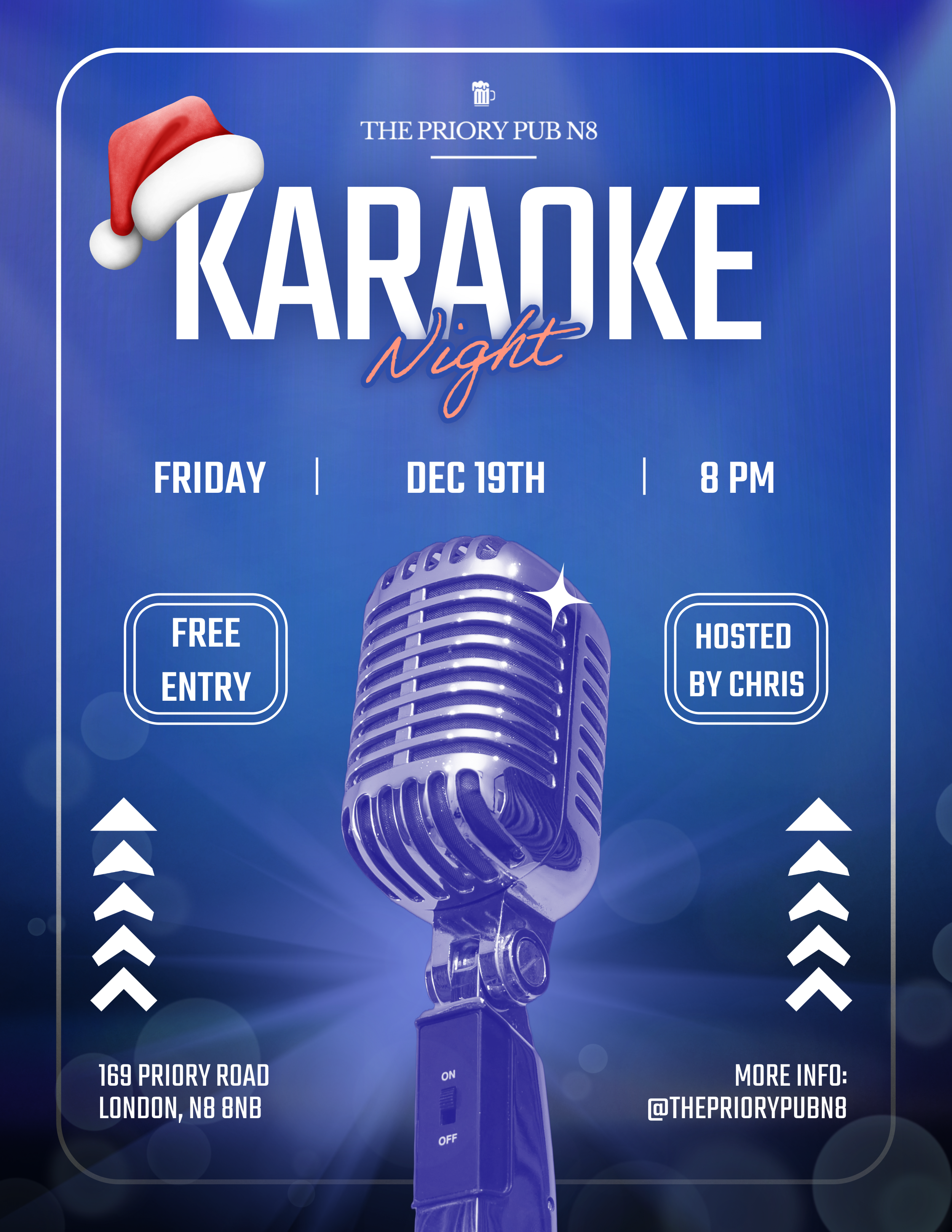 KARAOKE - HOSTED BY CHRIS