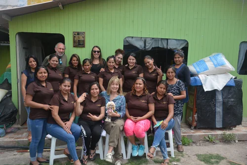Women in the Huanta workshop