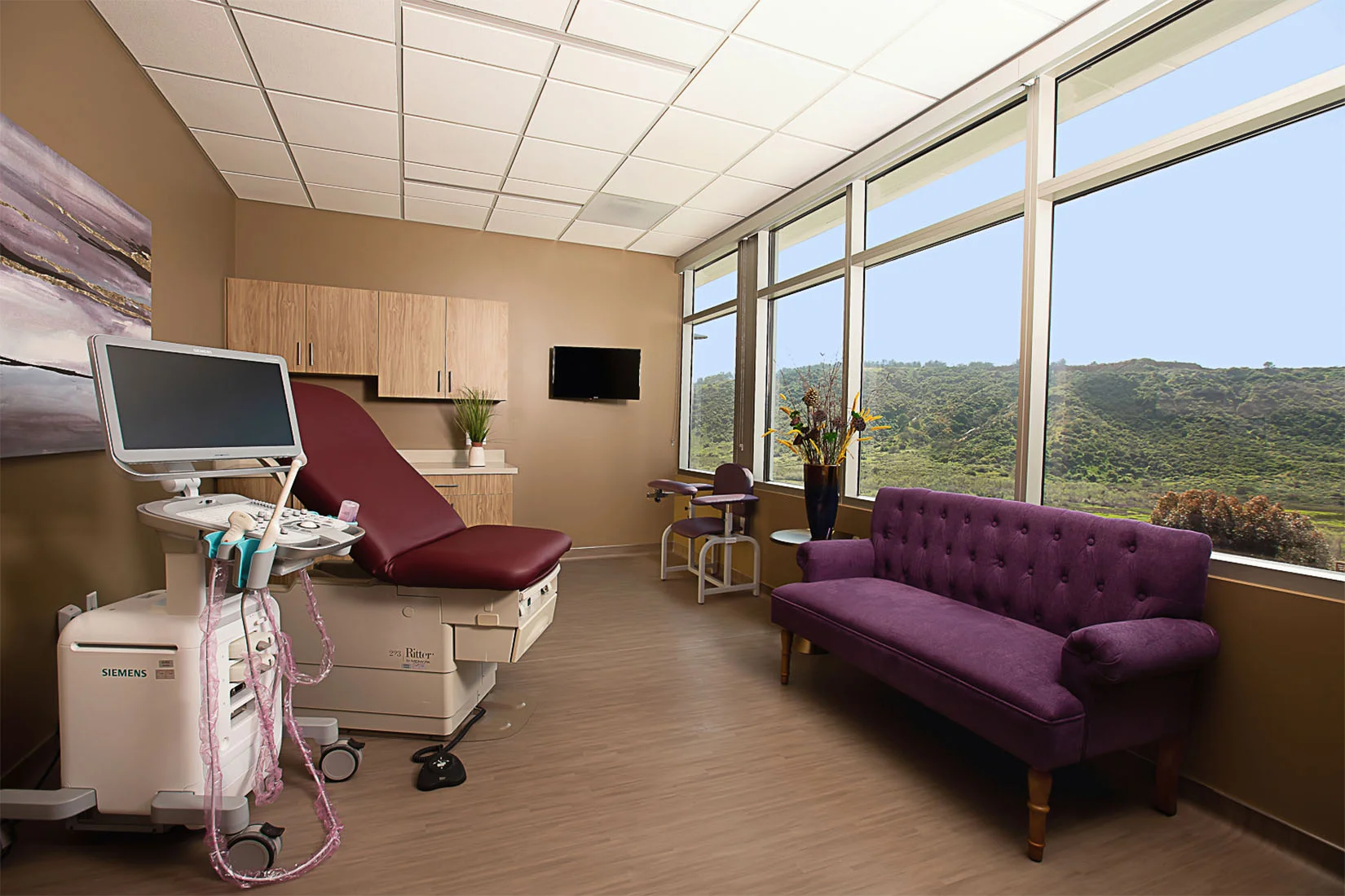 Exam Room Overlooking the Pacific Ocean