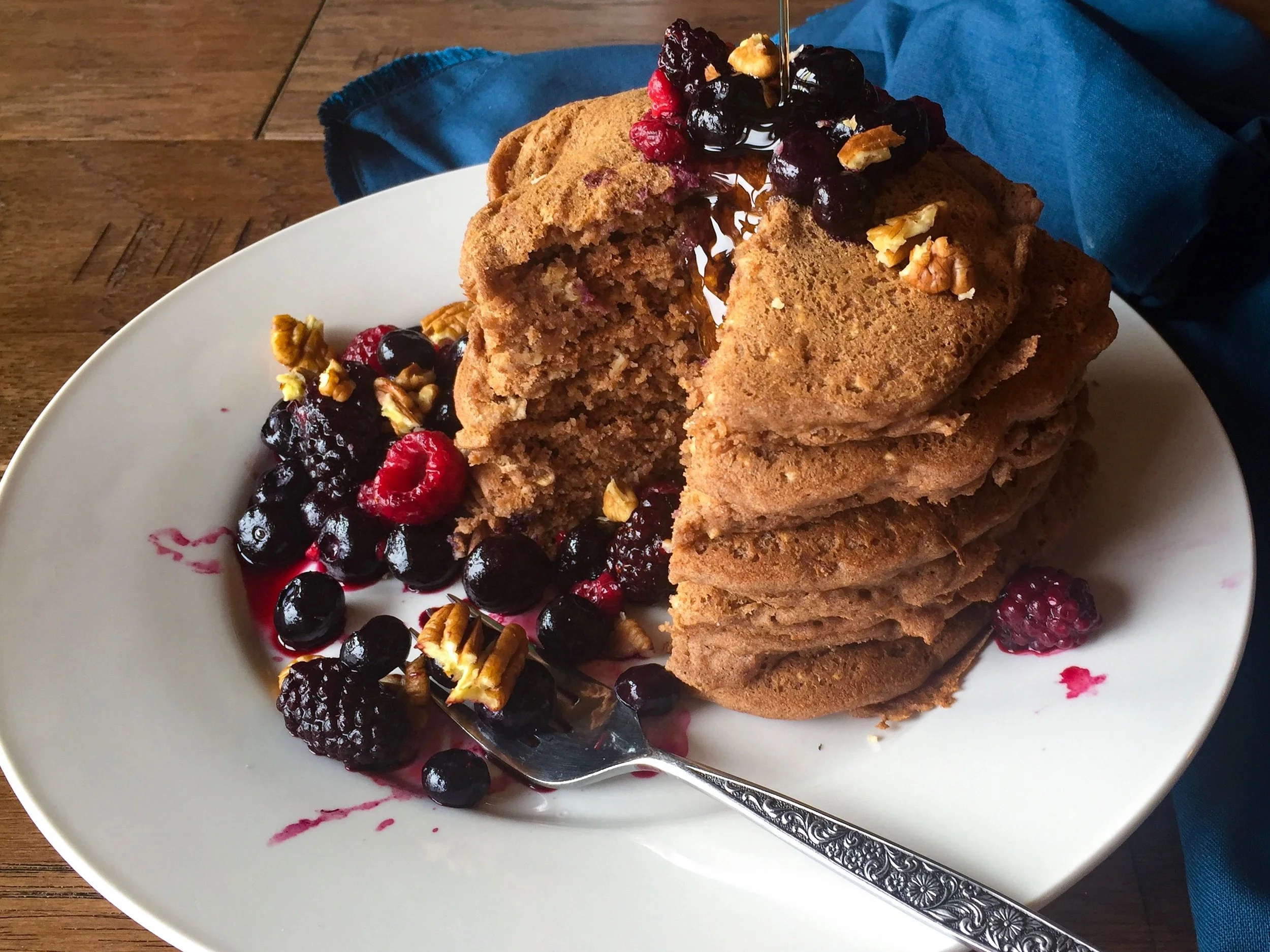 Teff Buttermilk Pancakes