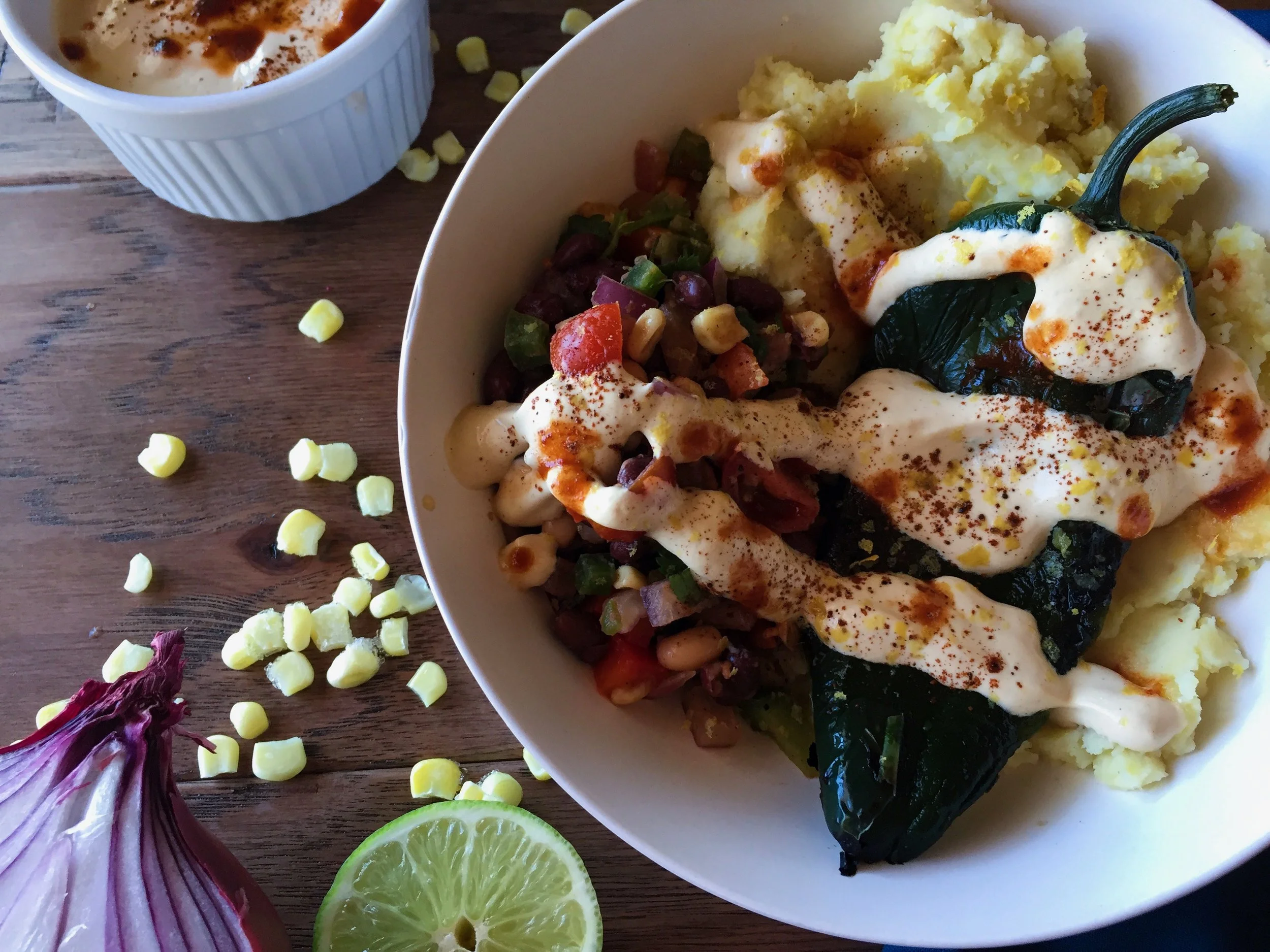 Southwestern Potato Power Bowl