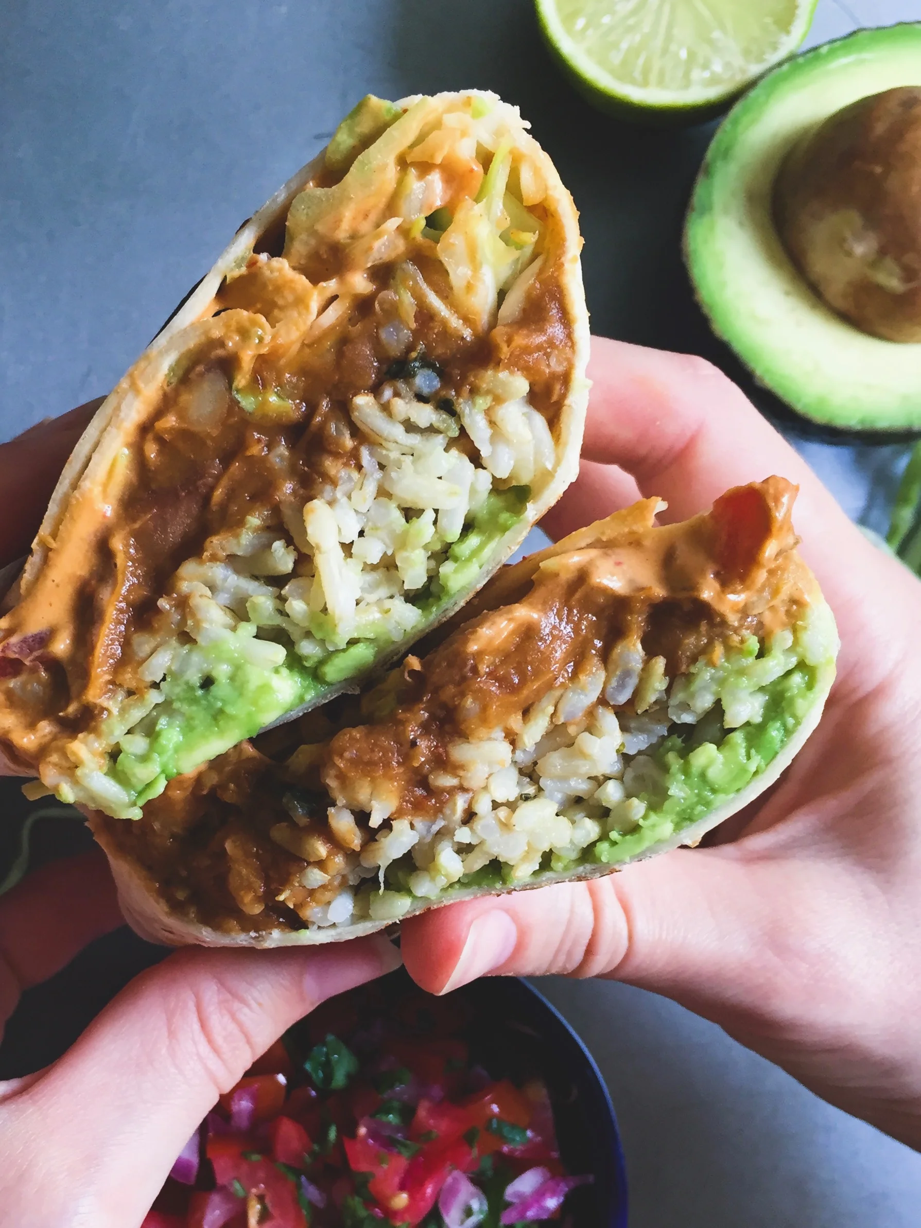 "Better than Chipotle" Bean Burrito