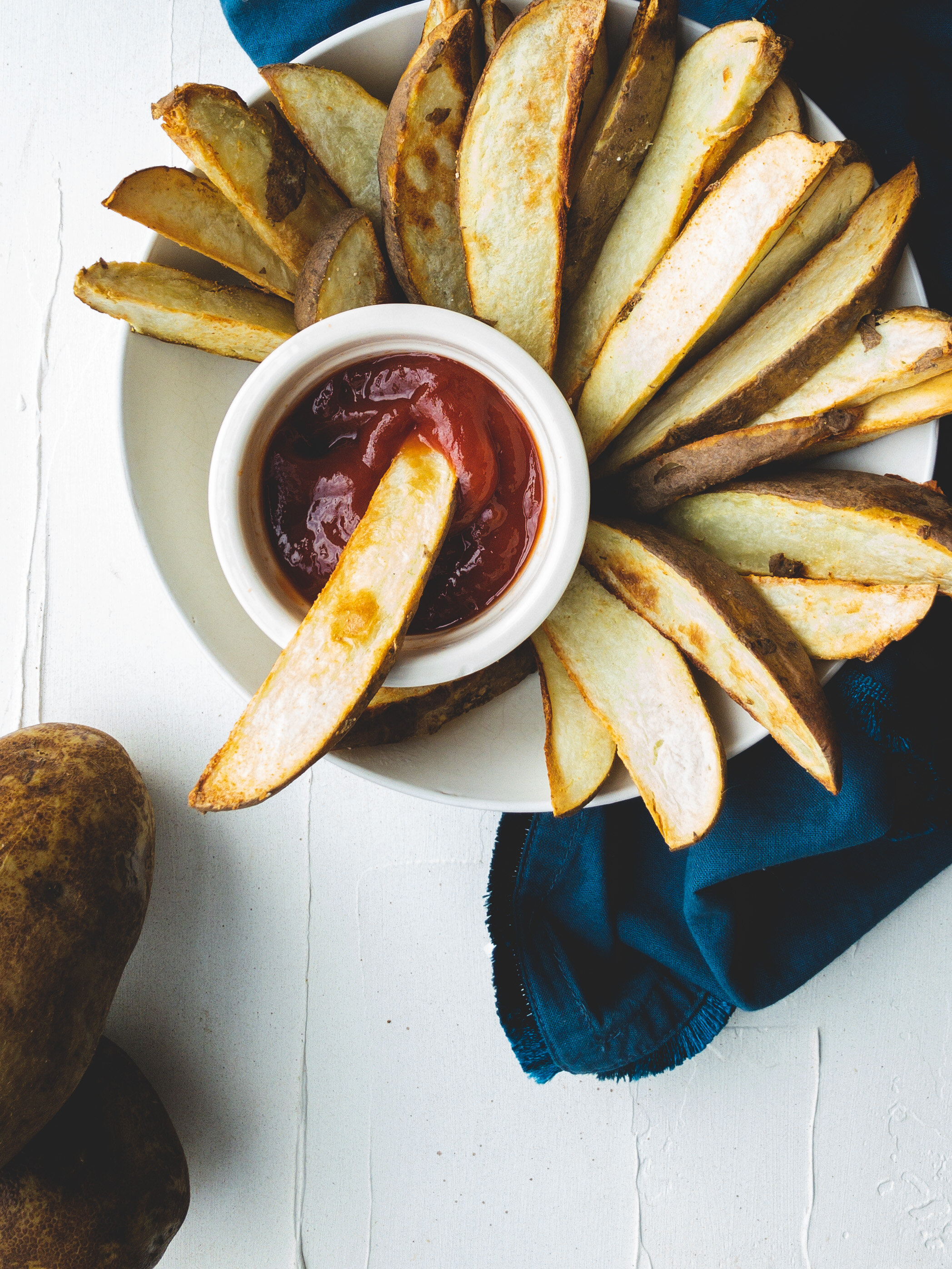 The Crispiest Oil-Free French Fries