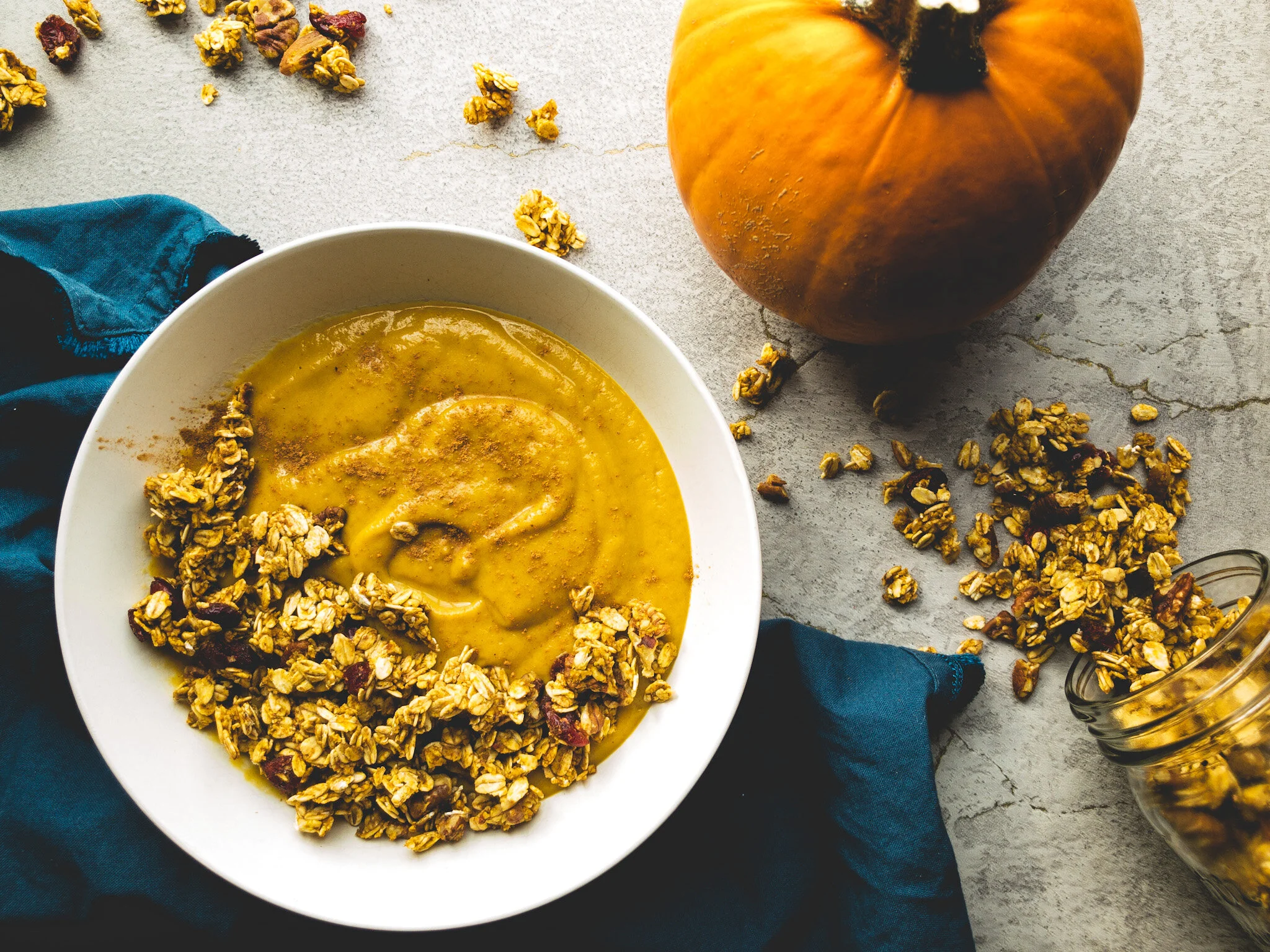 Maple Pumpkin Spice Granola Not Like Mama