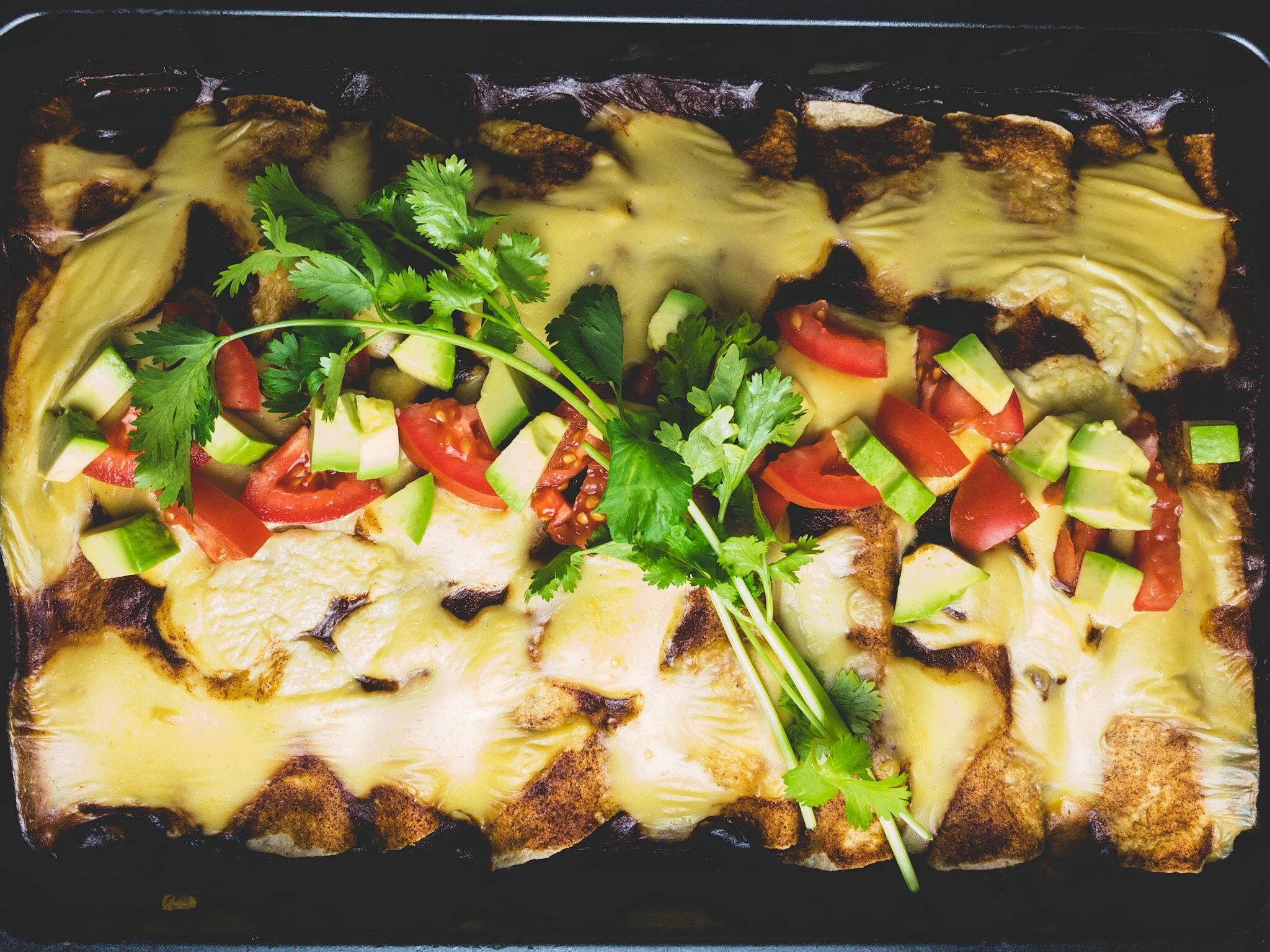 dairy-free enchiladas