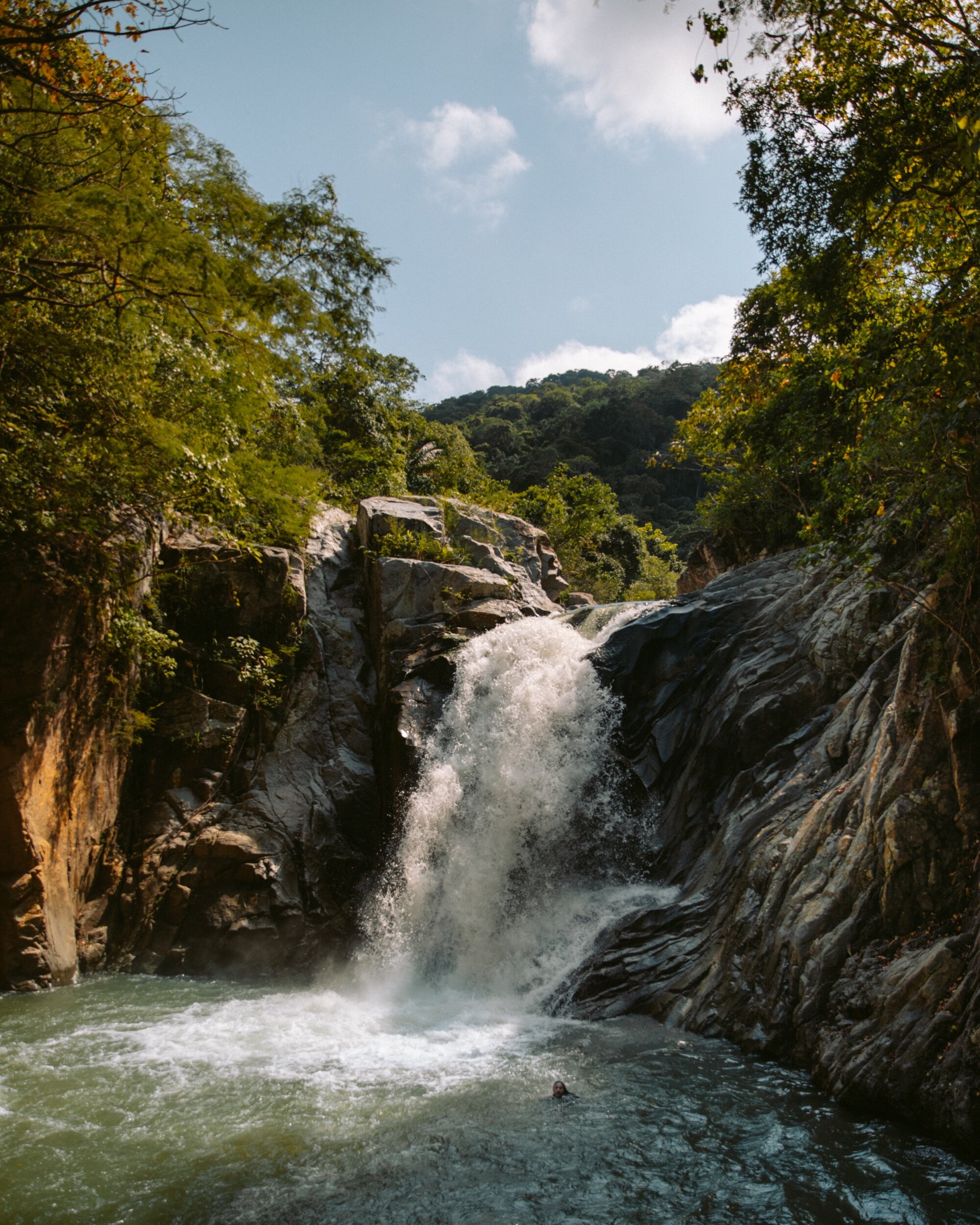 LA based photographer Jorden DeGaetano of Citizen of Earth hikes south of Puerto Vallarta, reaching waterfalls in this beautiful hidden Mexican oasis.