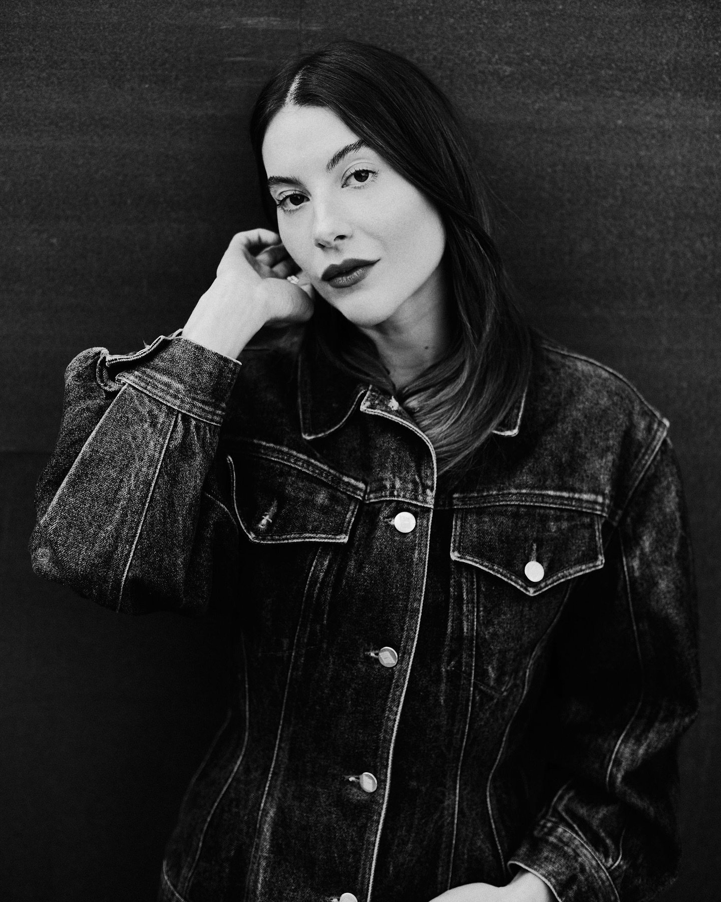 A little refresh for @karinafontes at my home studio, wearing vintage Gauthier 💋 Karina has the kindest, most hype girl energy while truly embodying everything that I&rsquo;m fascinated with about the 90s. Can&rsquo;t wait more x