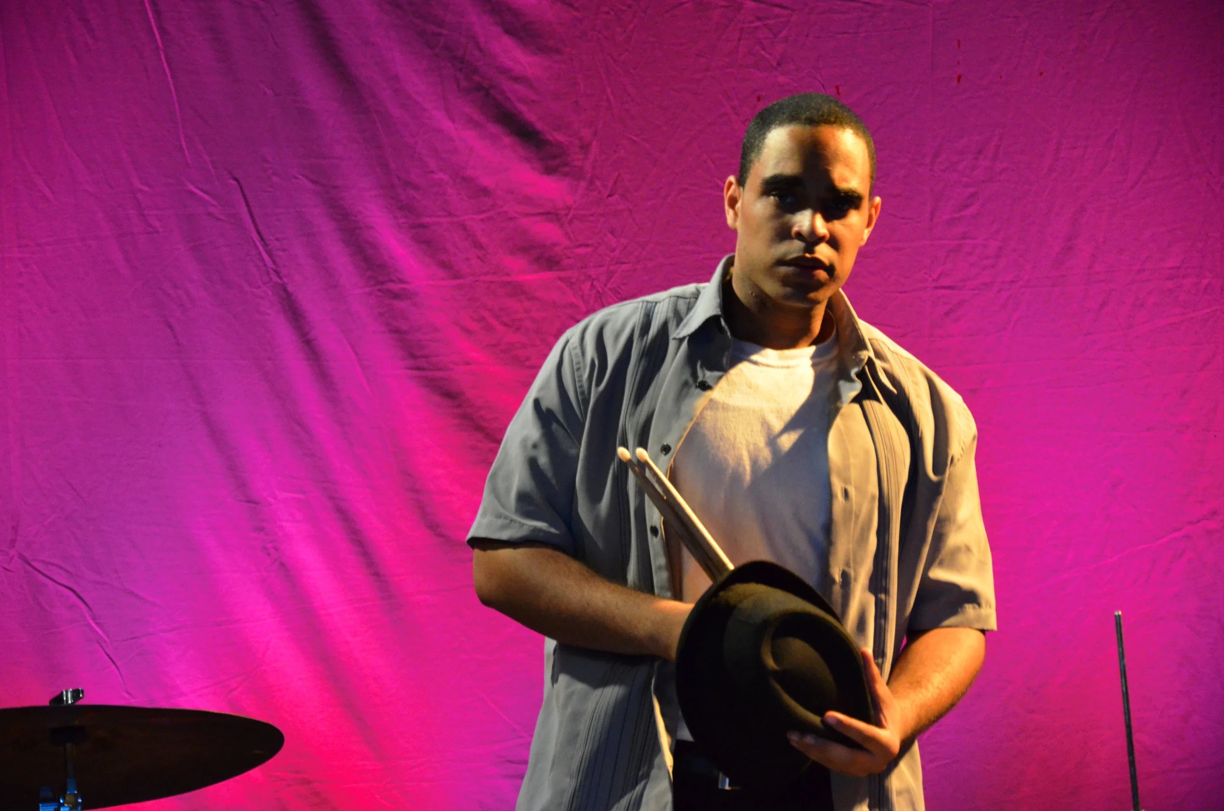 Photo: Brianna Digioia Ruffin Prentiss (Marvin), New York Off-Broadway premiere of King’s River (Medicine Show Theatre)