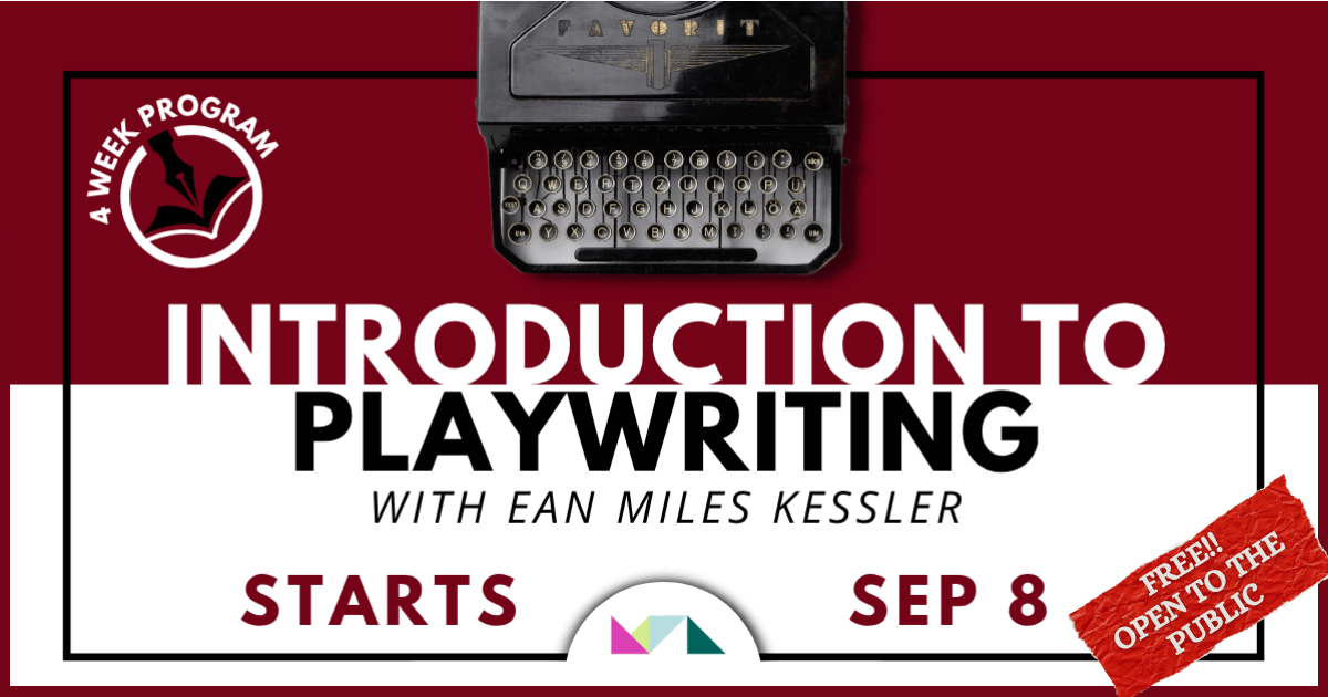 Missoula Public Library: Introduction to Playwriting (FREE CLASS!)