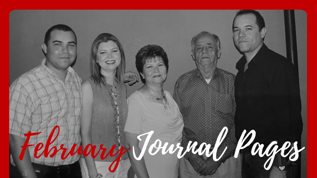 February 2021 Journal Pages 💛