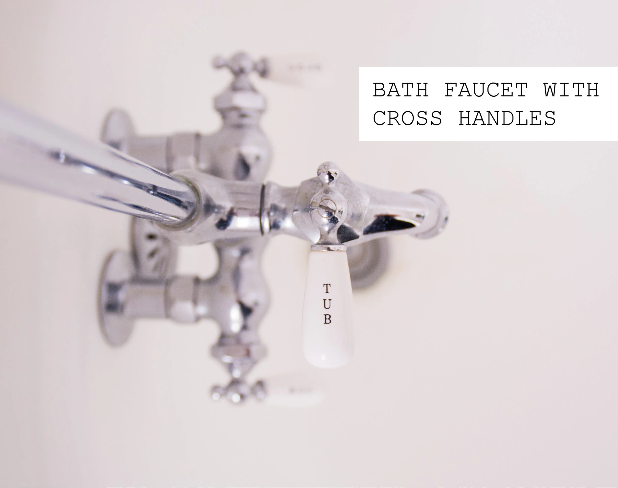 Faucet with Cross Handles