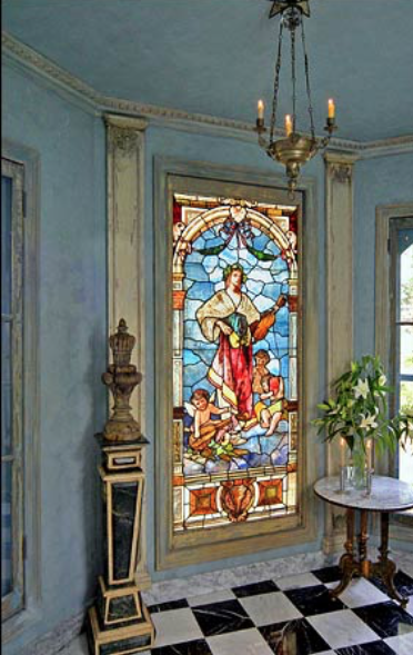 Yohannan hired an artist to restore the stained glass. Photo: John Lei for the New York Times    