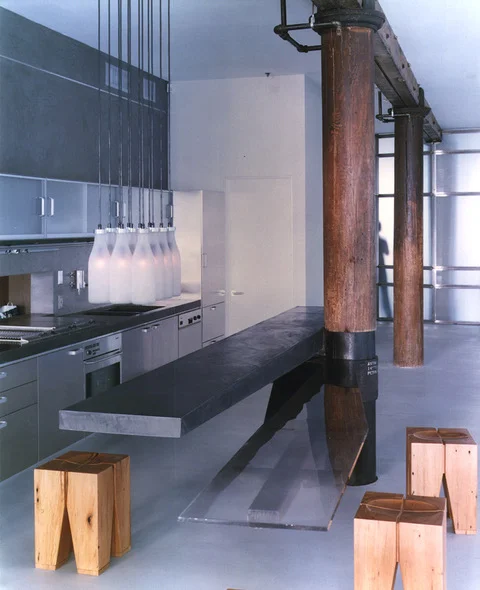 The kitchen. Photo: www.archi-tectonics.com Paul Warchol
