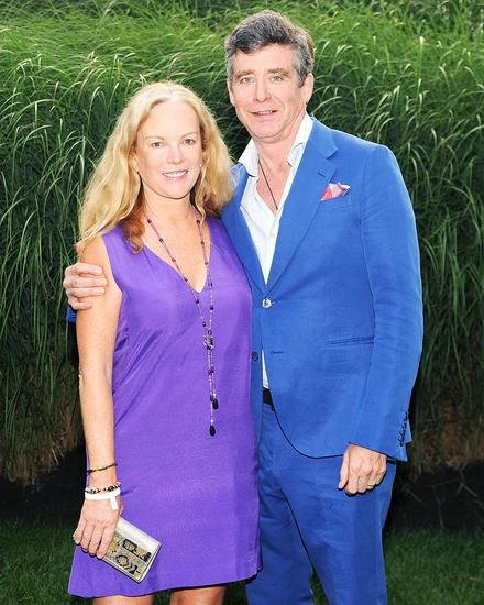 Anne Hearst and Jay McInerney
