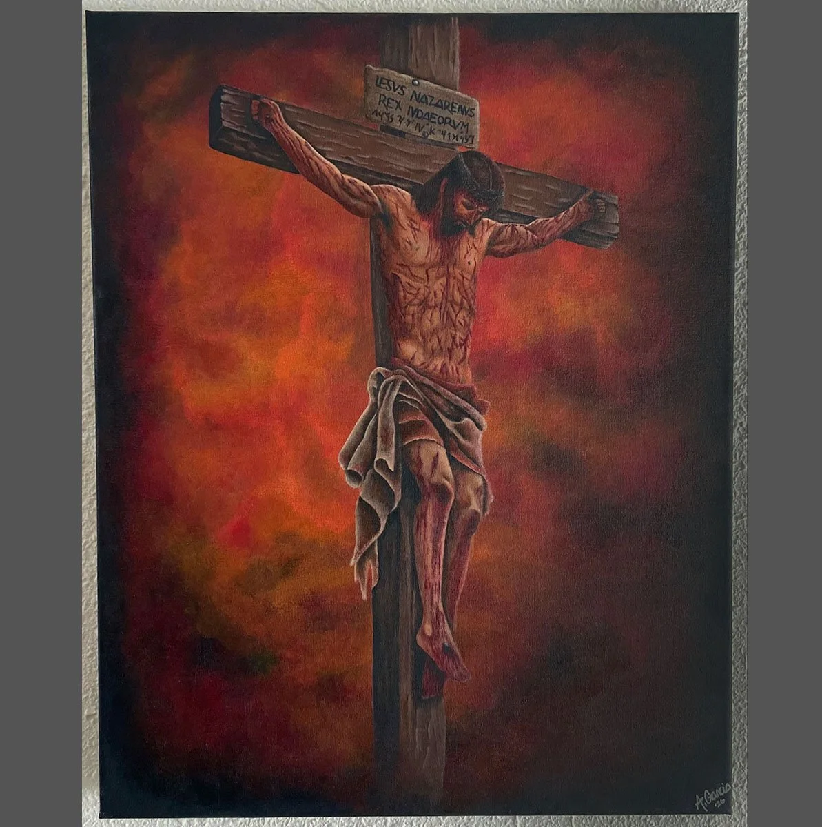 "The Cross" by Angela Garcia art print