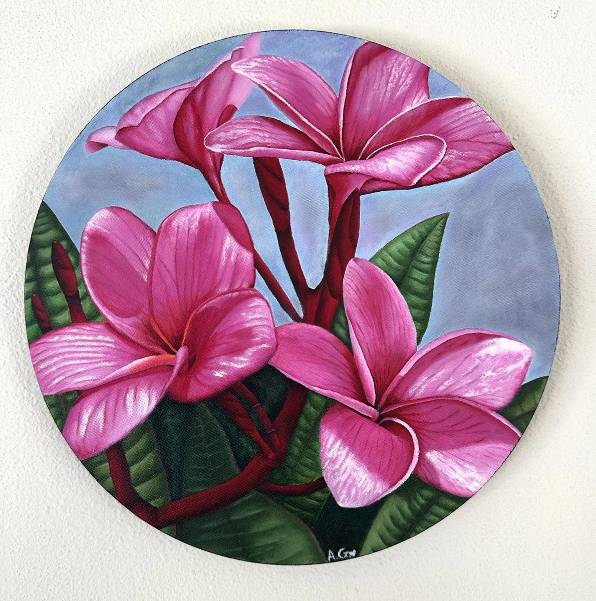 "Plumeria" by Angela Garcia