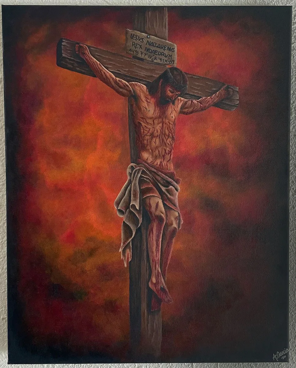 "The Cross" by Angela Garcia art print