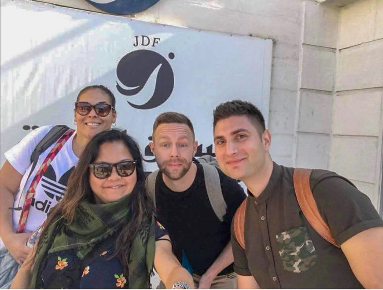 Everyone, meet Mia from Canada with the green and black scarf, Thomas from Prague in the black, and Giuseppe from Italy with the back pack on. These guys are now life long friends of mine. Meeting these guys made the trip so much better.