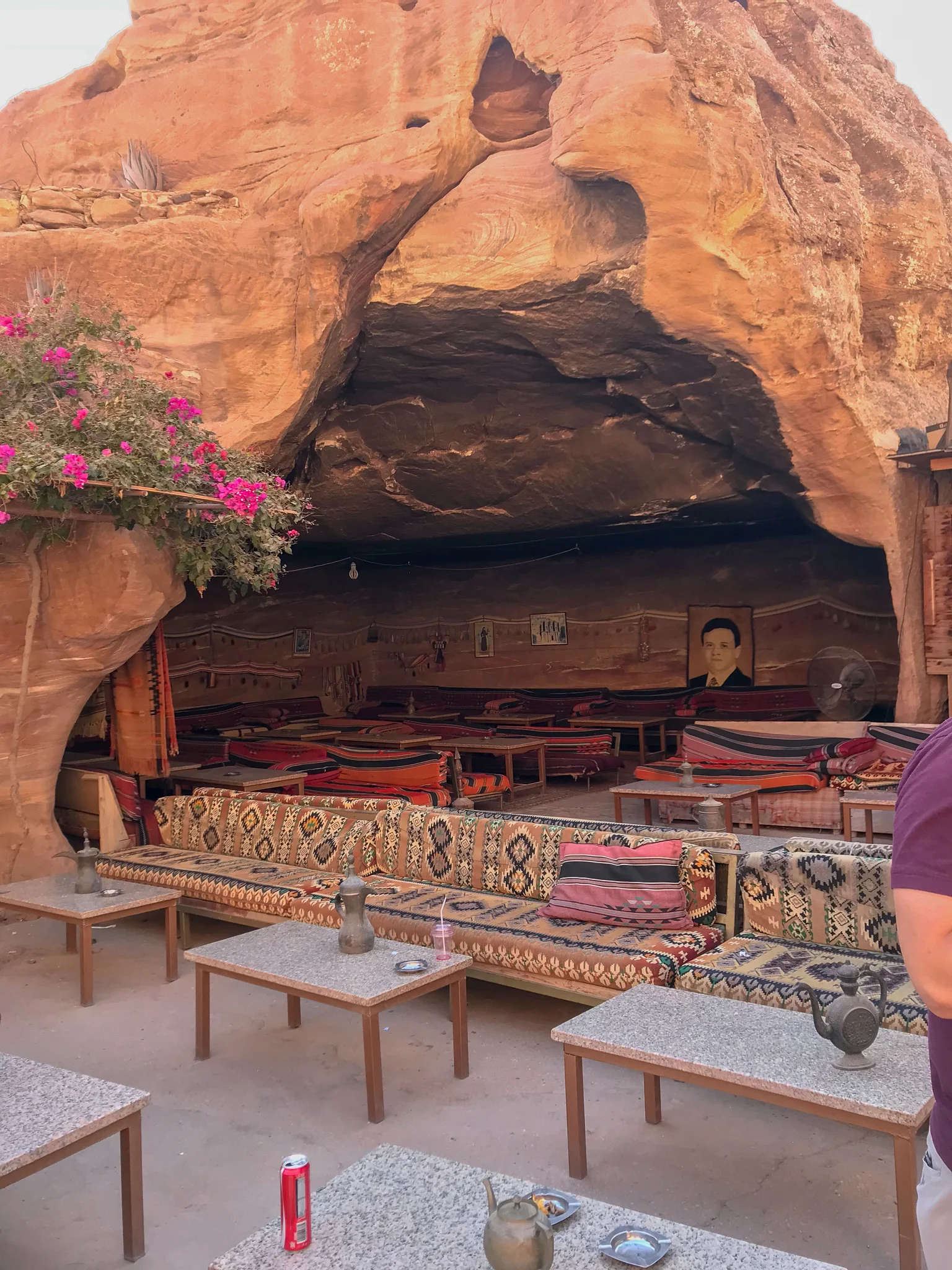 A resting place atop where the Monastery is.