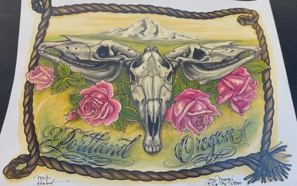 colorful-roses-mthood-horse-skull-+portland-art-Mikki.jpg