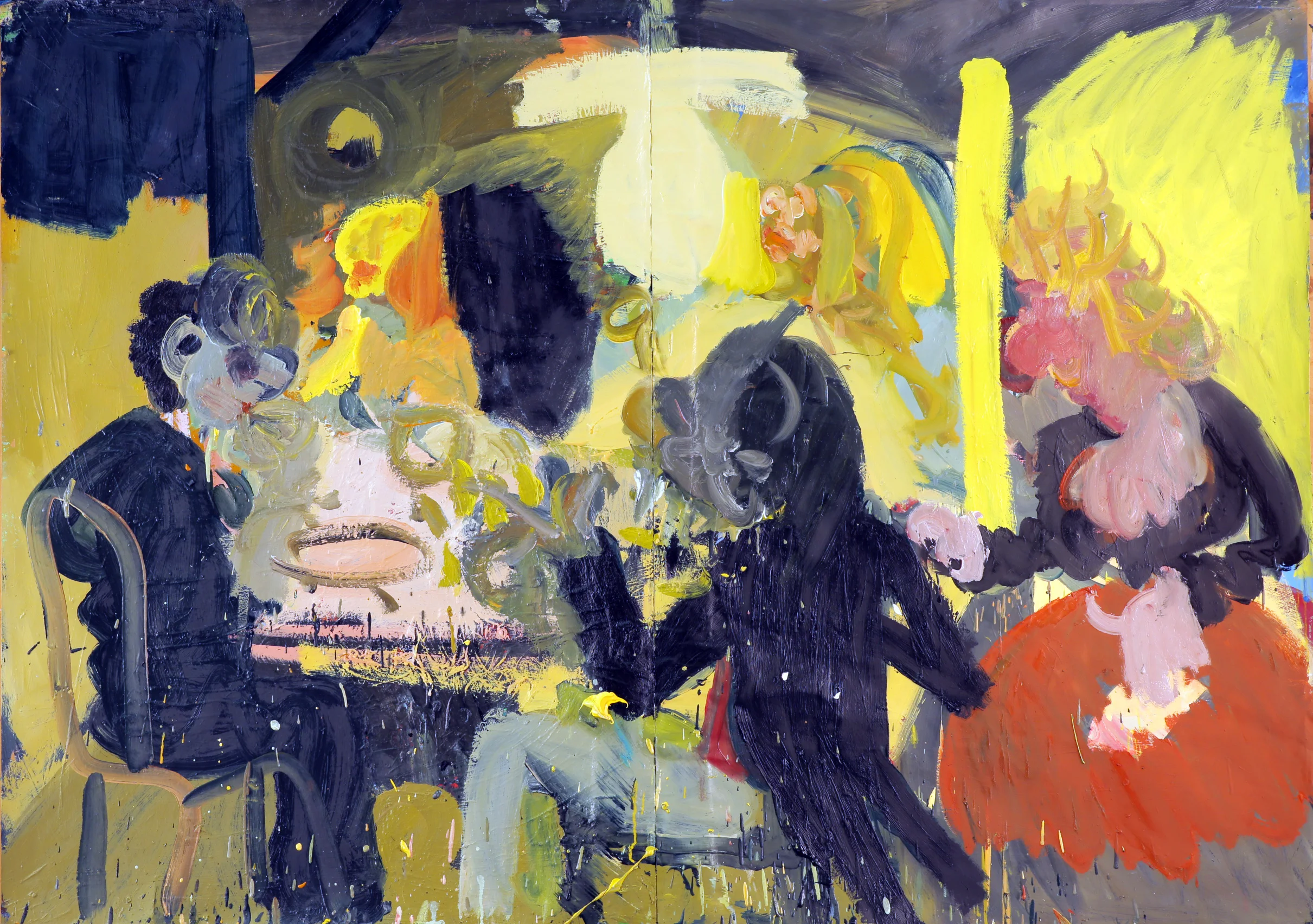 Finger Food Oil on Paper 100 x 140 cm_ High Resolution.jpg