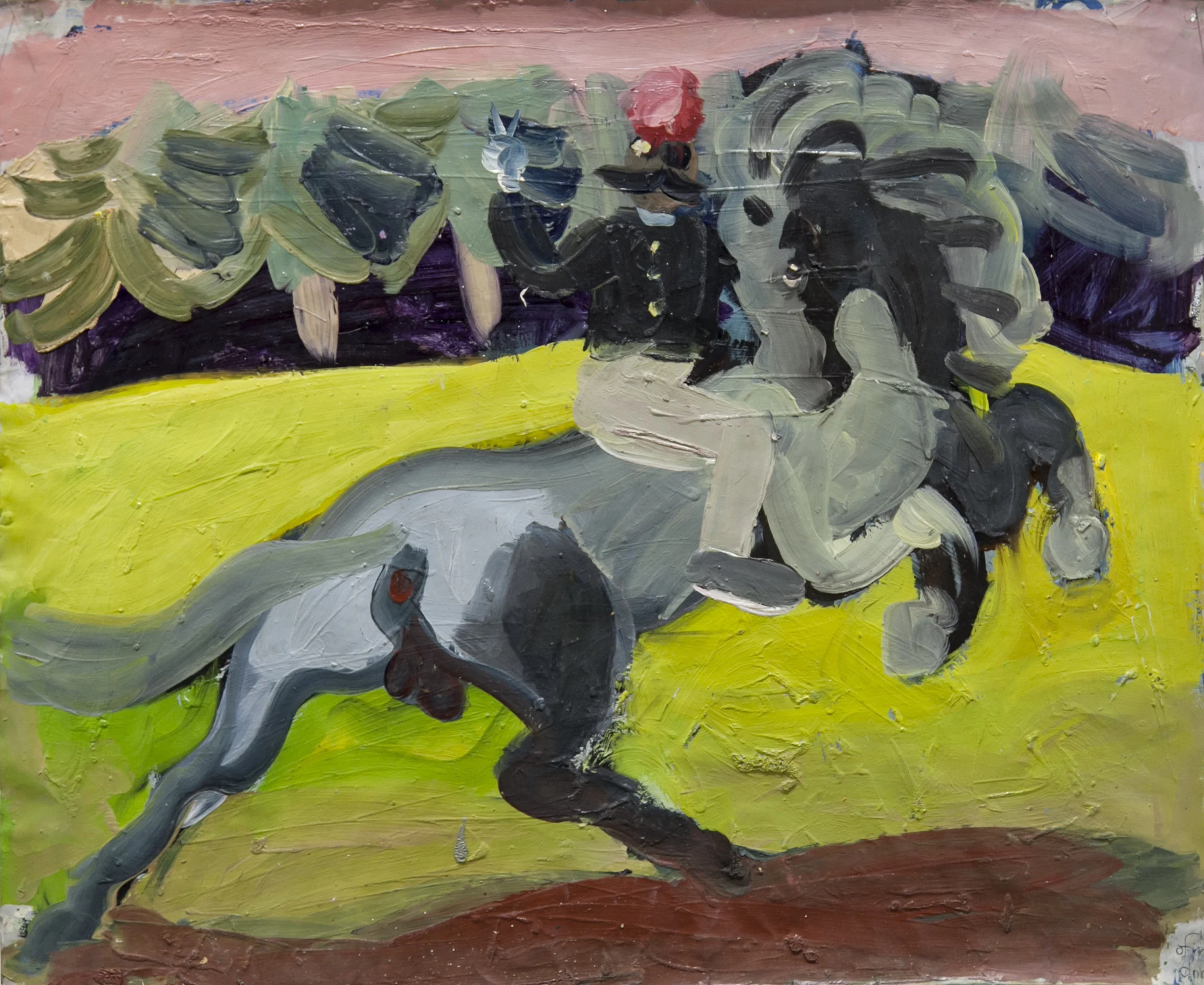 Study of a rider Artsper.jpg