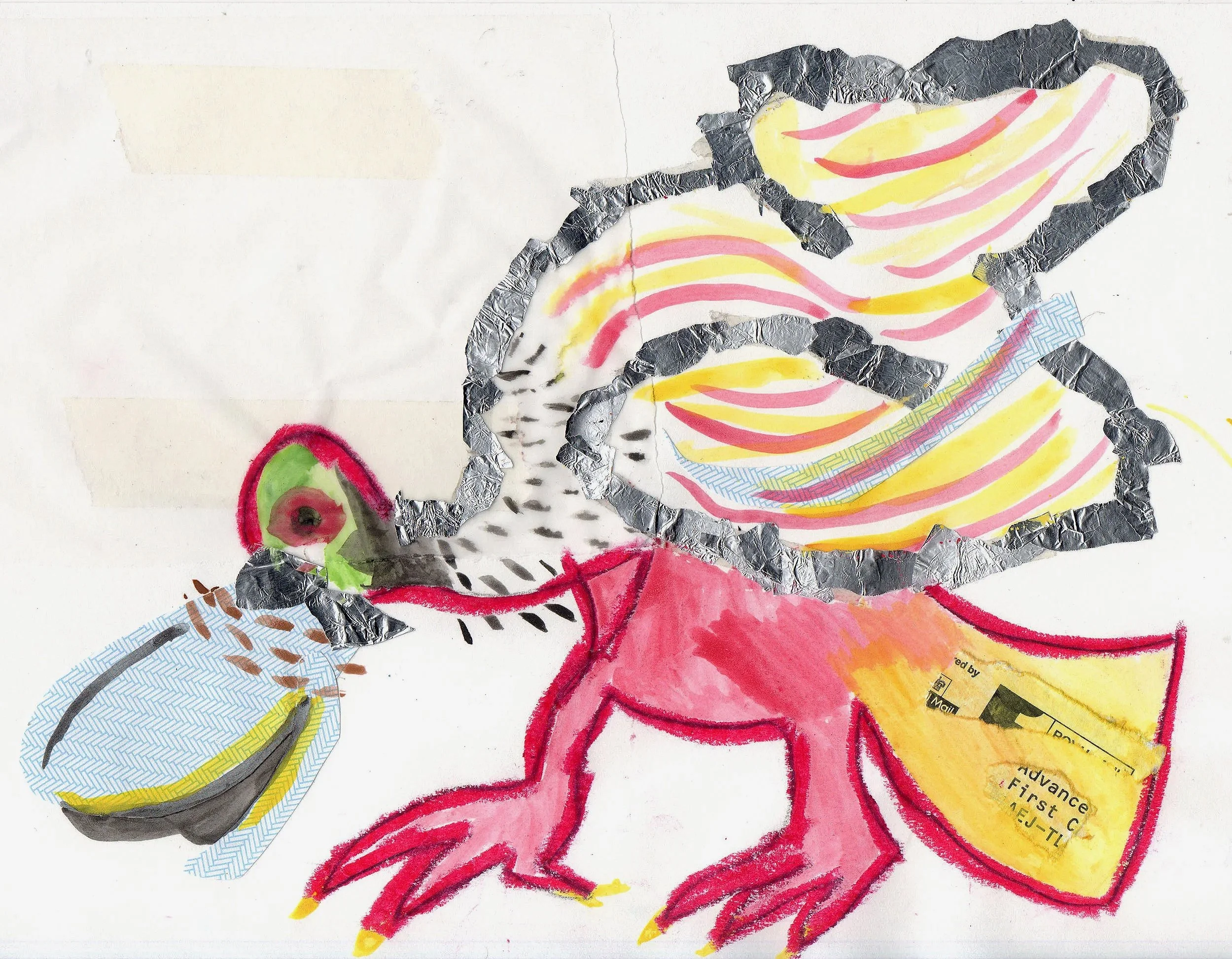 Exploring mixed media and new ways of looking (MA research)