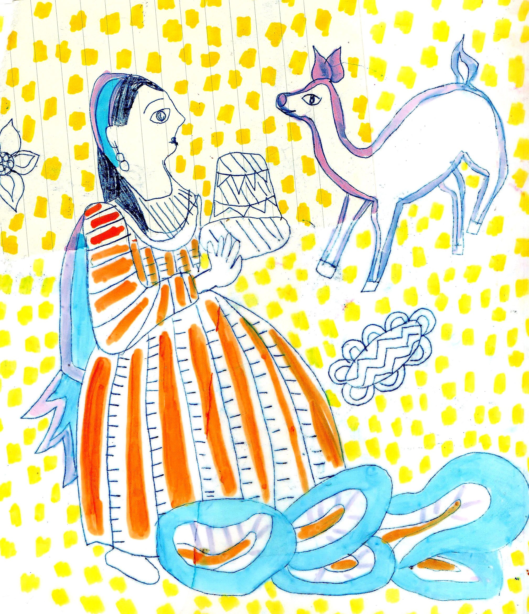Visual research; exploring pattern and composition. drawing from collections at the V&A