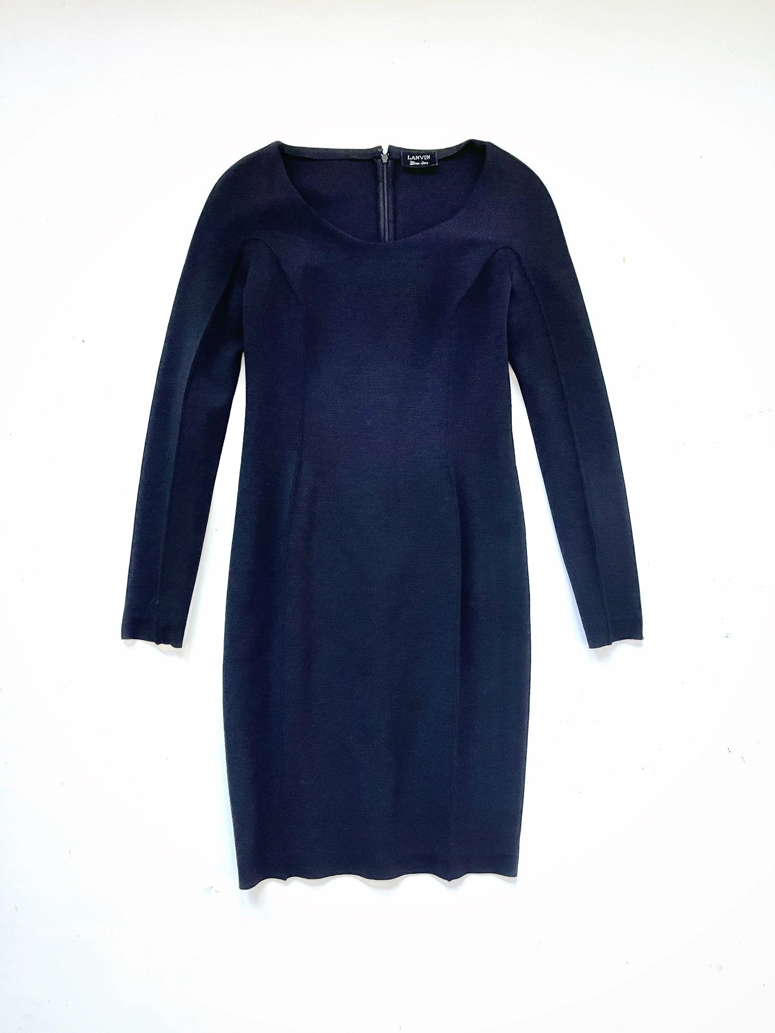 2010 Lanvin Black Dress