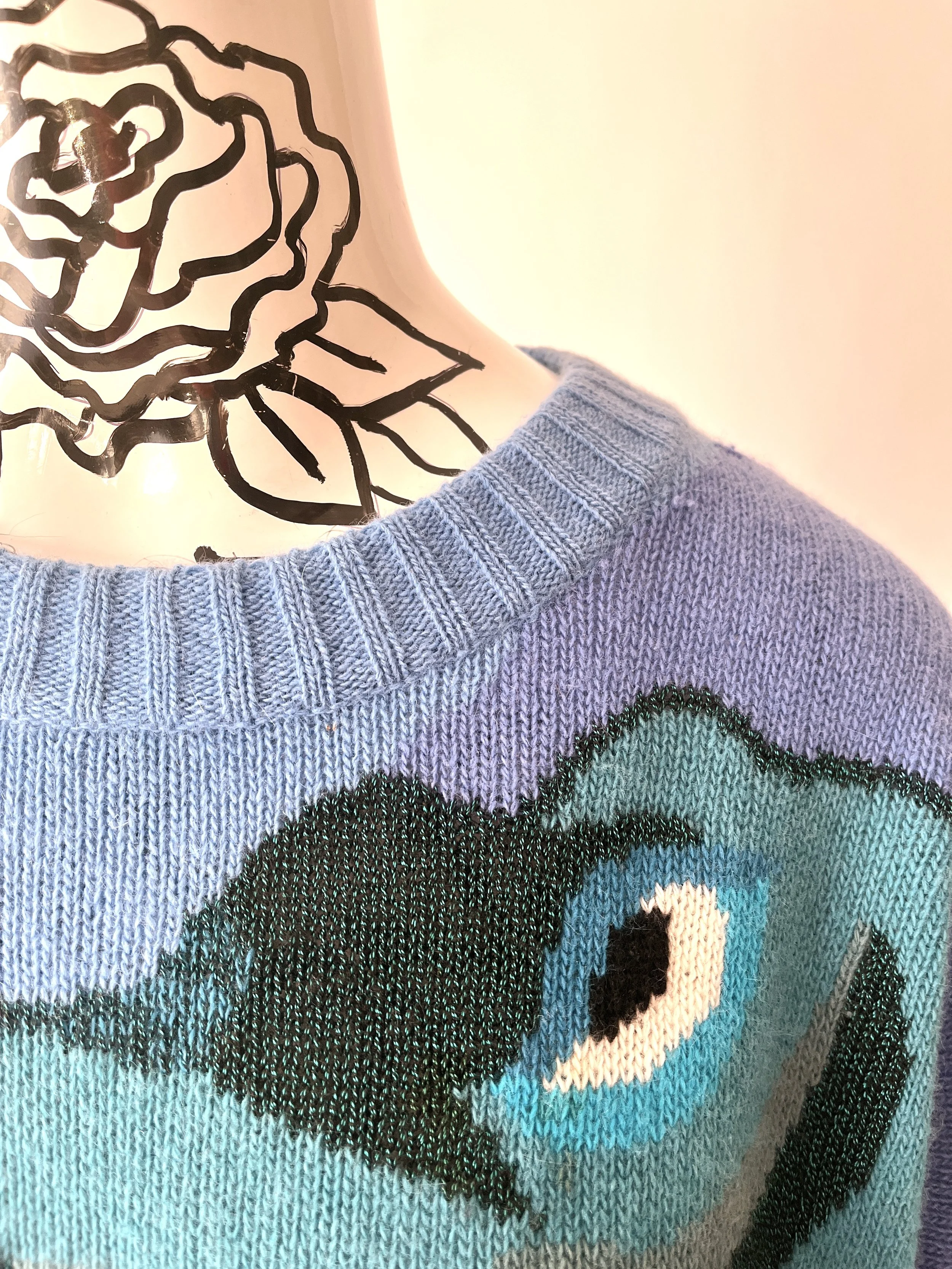 Vintage Krizia 80s sweater — GOODS and PROVISIONS