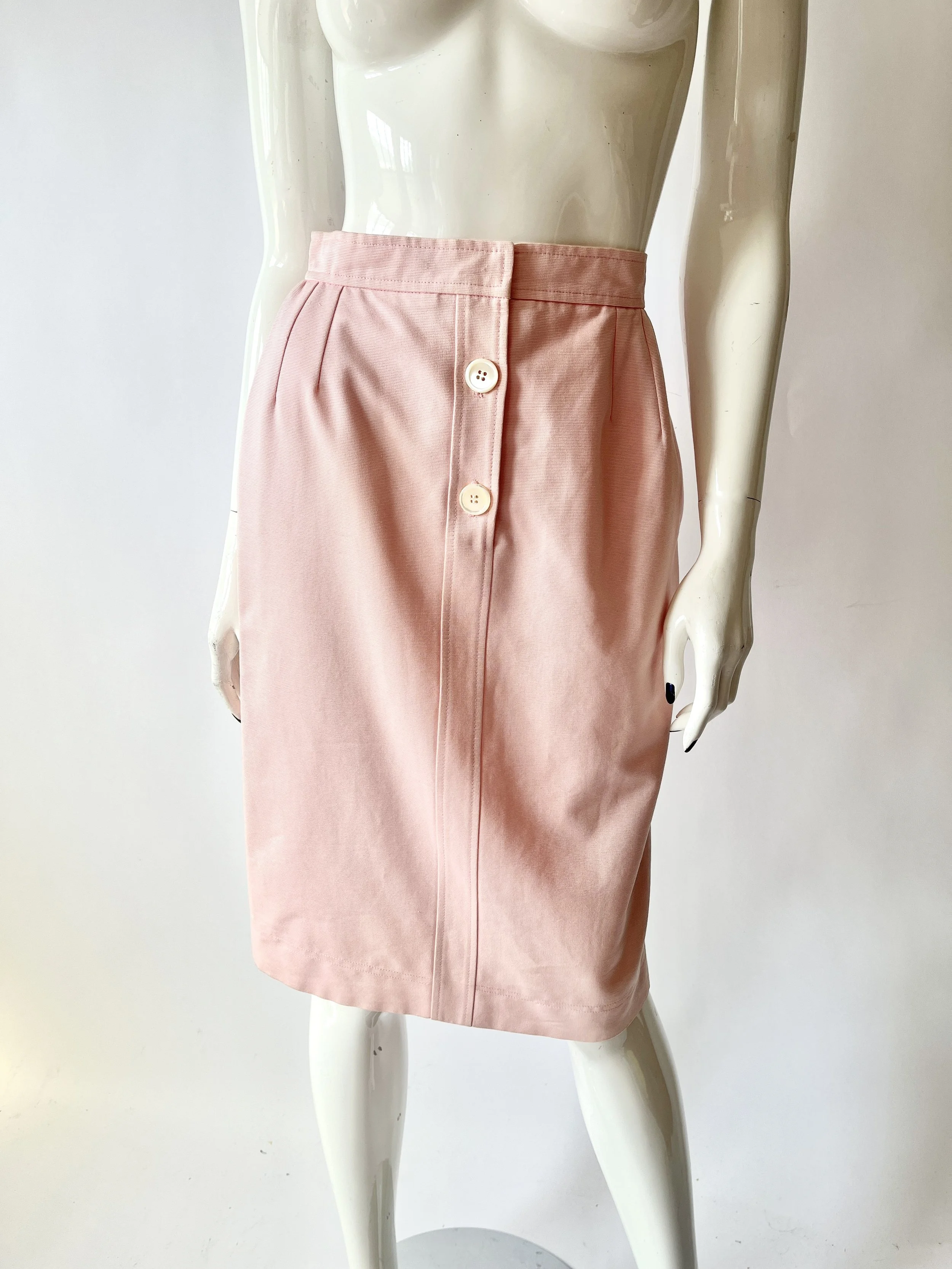Vintage Valentino Skirt in Pretty Pink