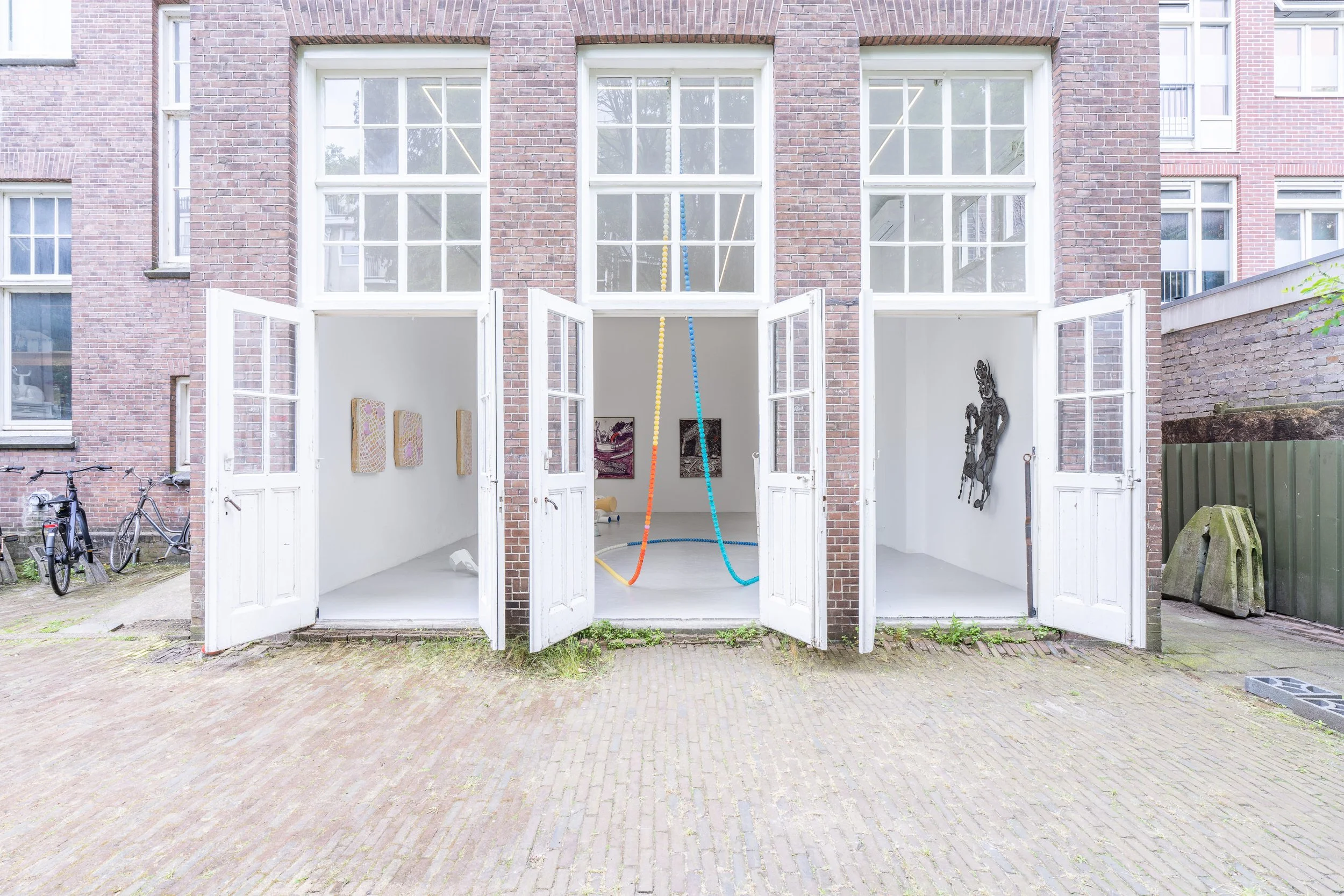  Exhibition view of Cascade of Failures, duo with Alexandra Phillips, Galerie Fleur &amp; Wouter, Amsterdam (NL).  