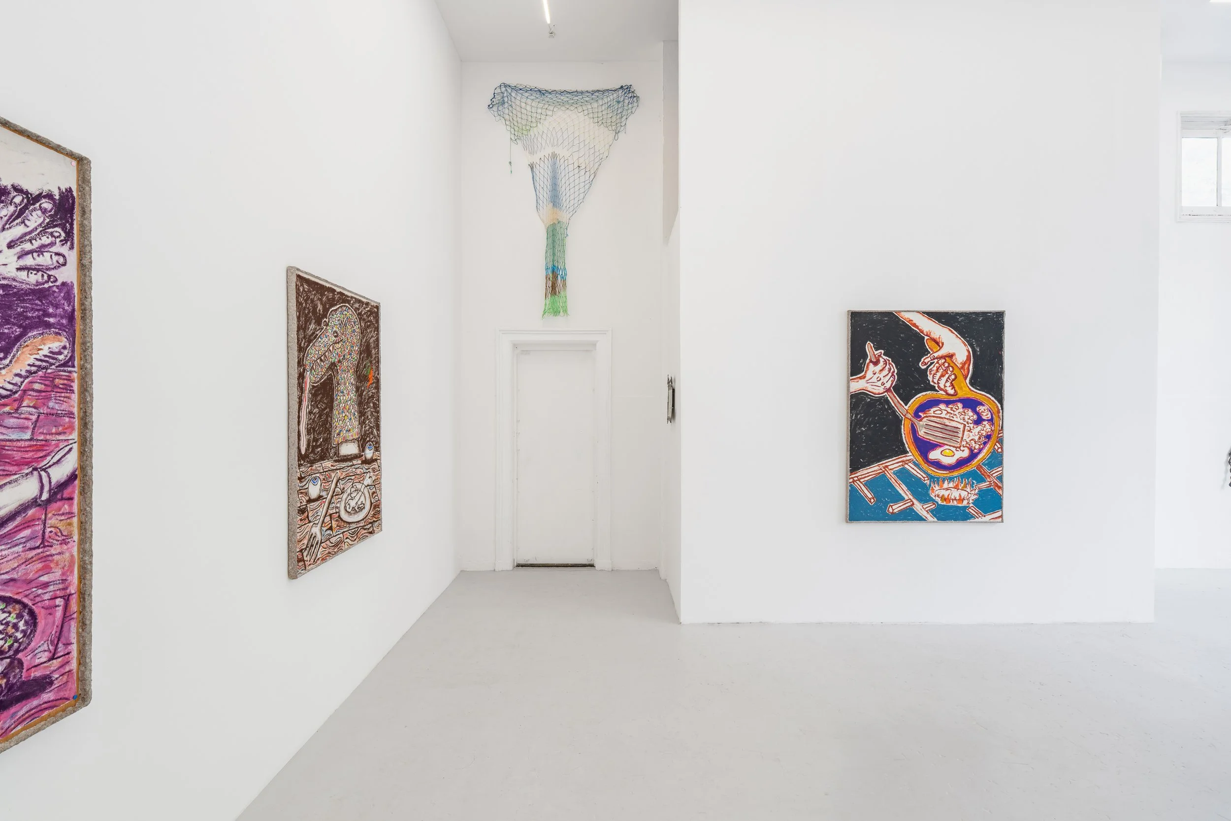  Exhibition view of Cascade of Failures, duo with Alexandra Phillips, Galerie Fleur &amp; Wouter, Amsterdam (NL).  