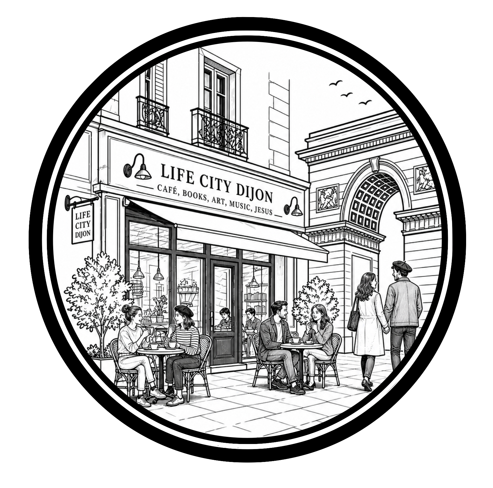 Concept of Life City Dijon
