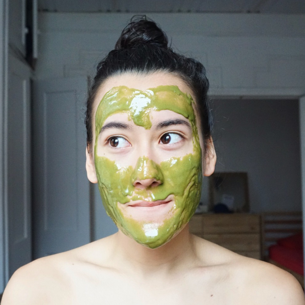 matcha green tea mask