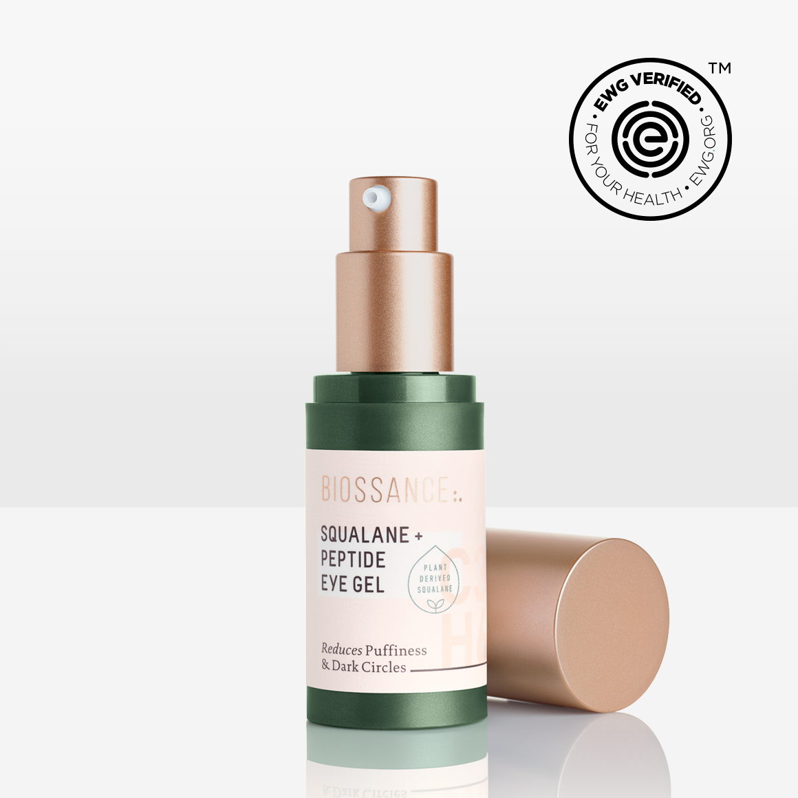 Biossance Squalane + Peptide Eye Gel