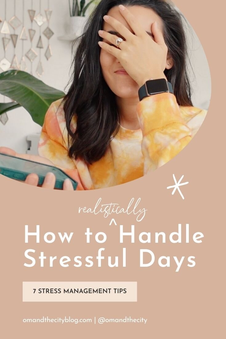 How I Handle Stress and Overwhelming Days | Looking back, I have definitely grown a lot in the stress management department. And while stressful days do still happen, the way I handle them is hecka better. I’m sharing 7 things that I do to cut throu…