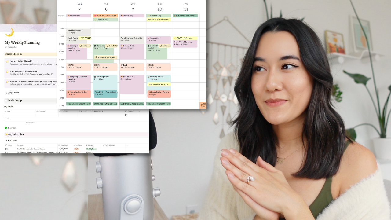 How I Plan My Week | Notion And Google Calendar Workflow โ Jules Acree how-i-plan-my-week-notion-and-google-calendar-workflow-jules-acree