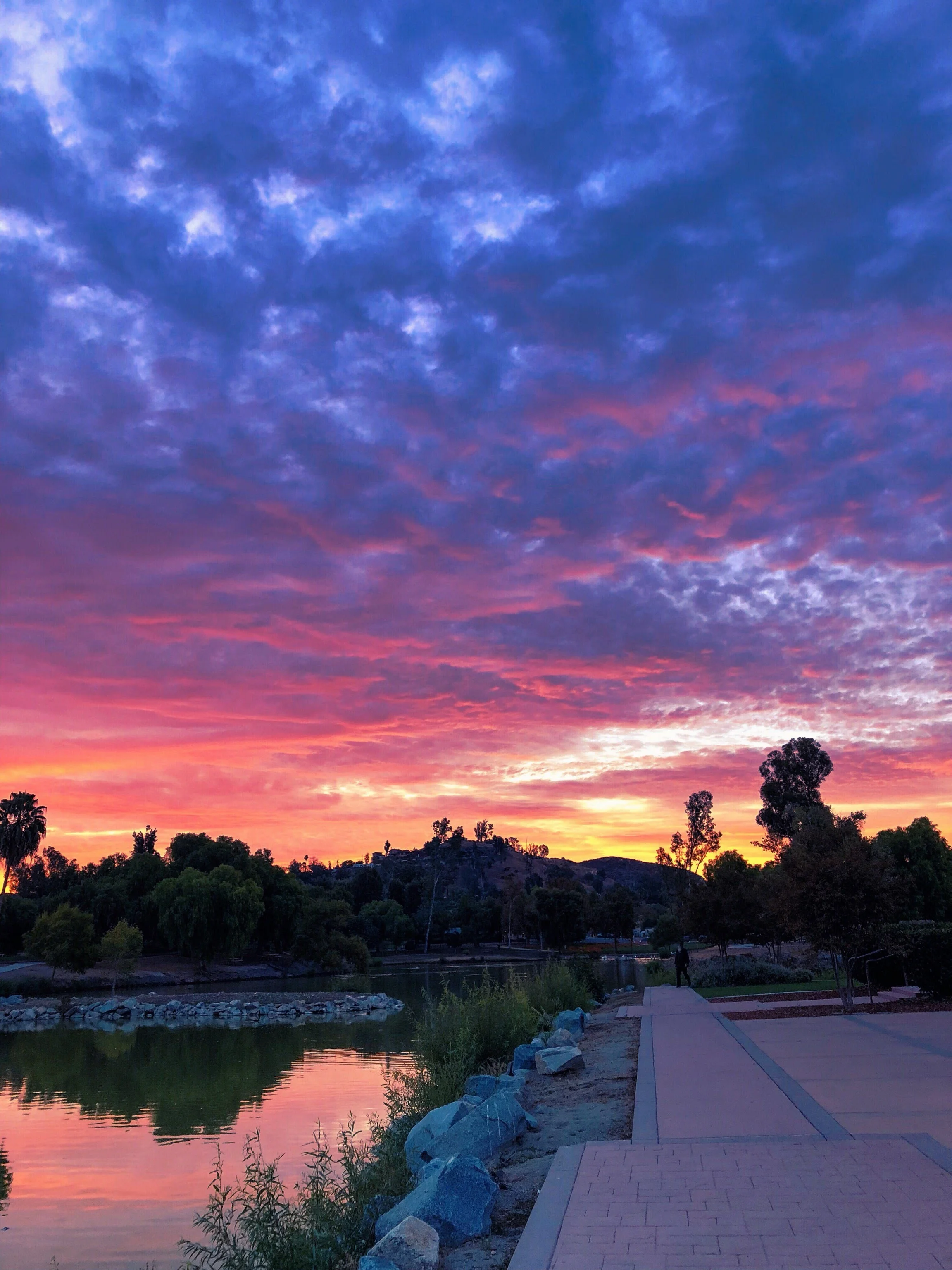 88. Sunrise at Lindo Lake, Lakeside, California