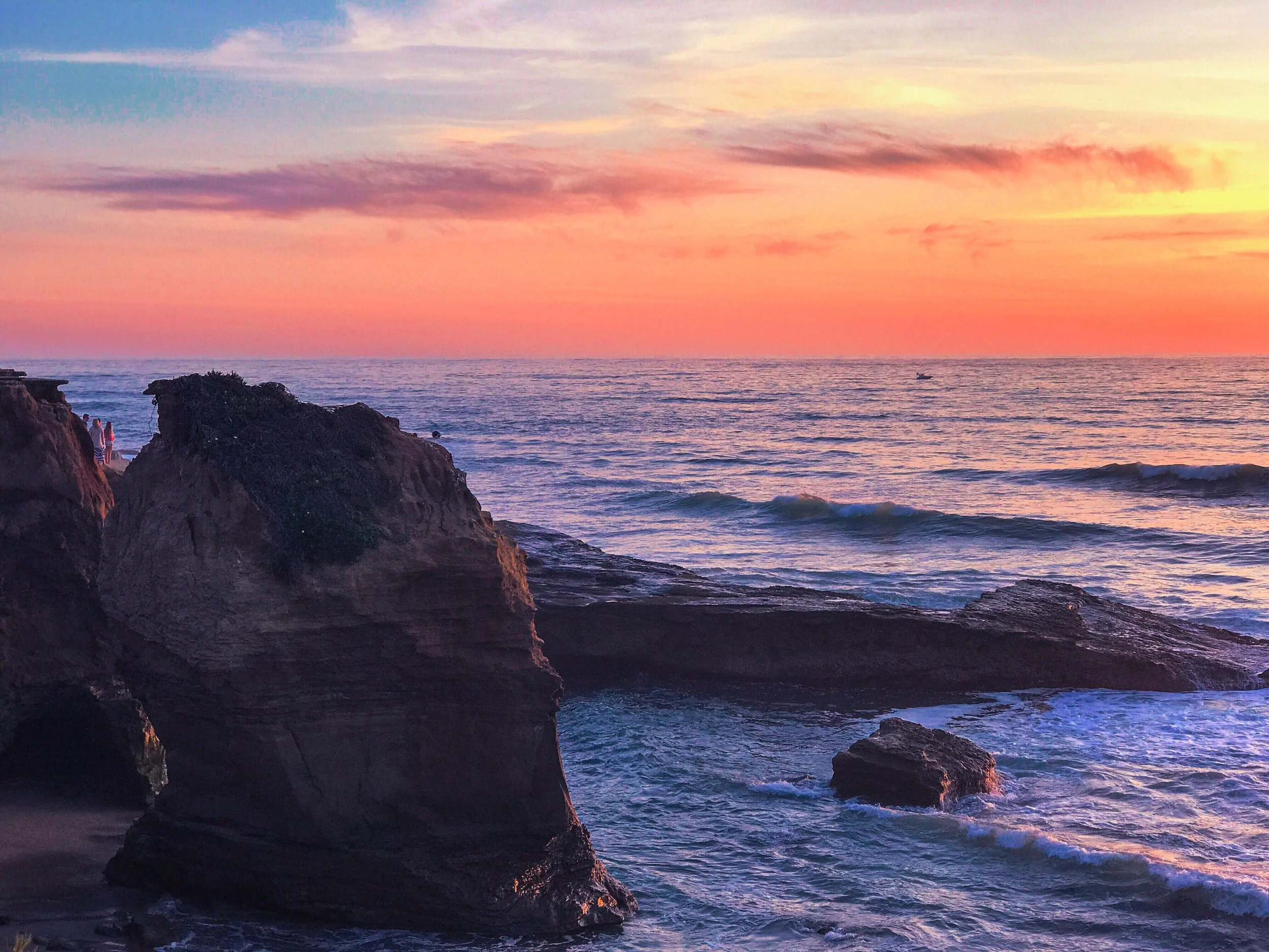 65. Sunset at Sunset Cliffs, San Diego