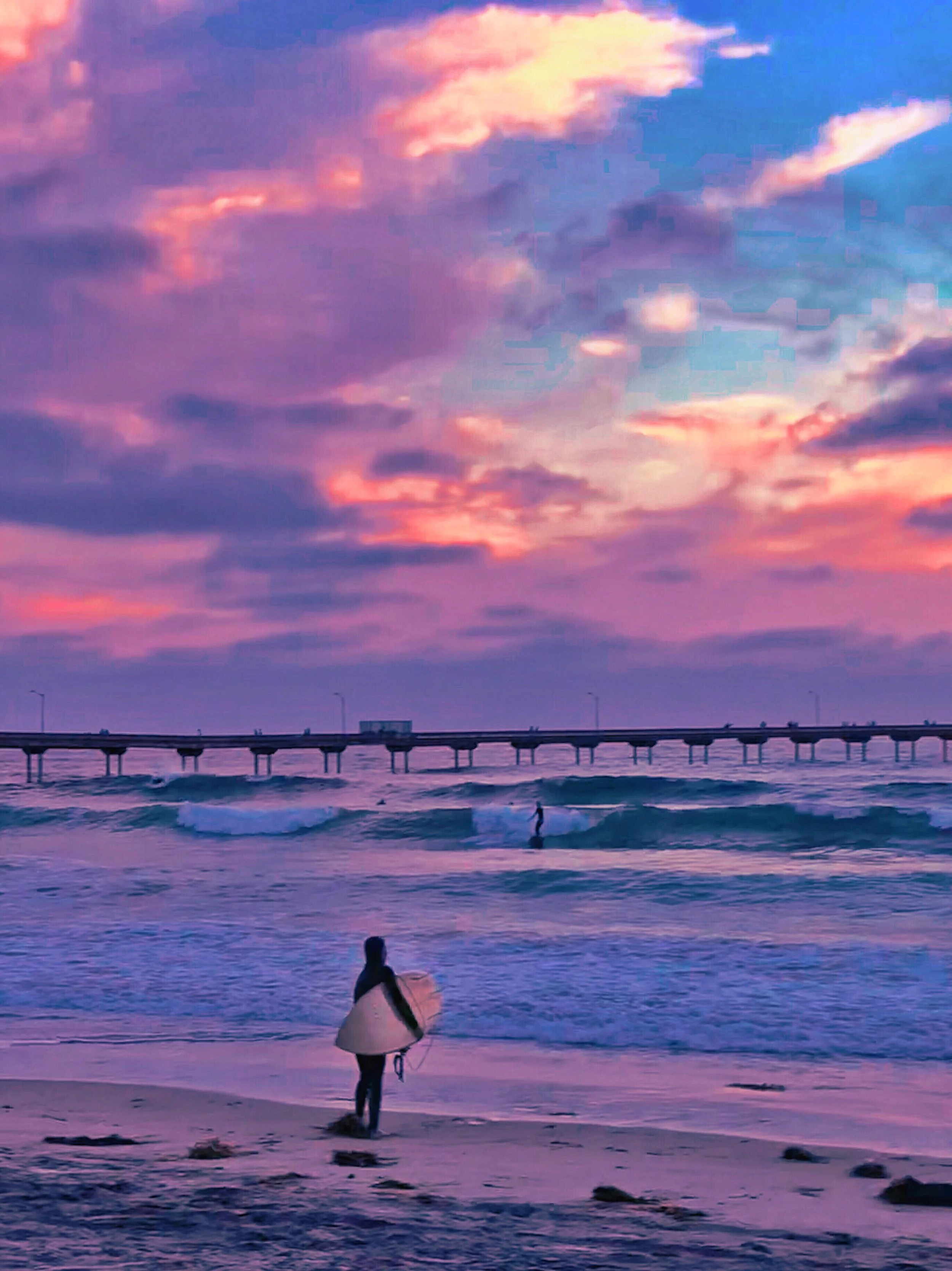 71. Sunset at Ocean Beach Pier