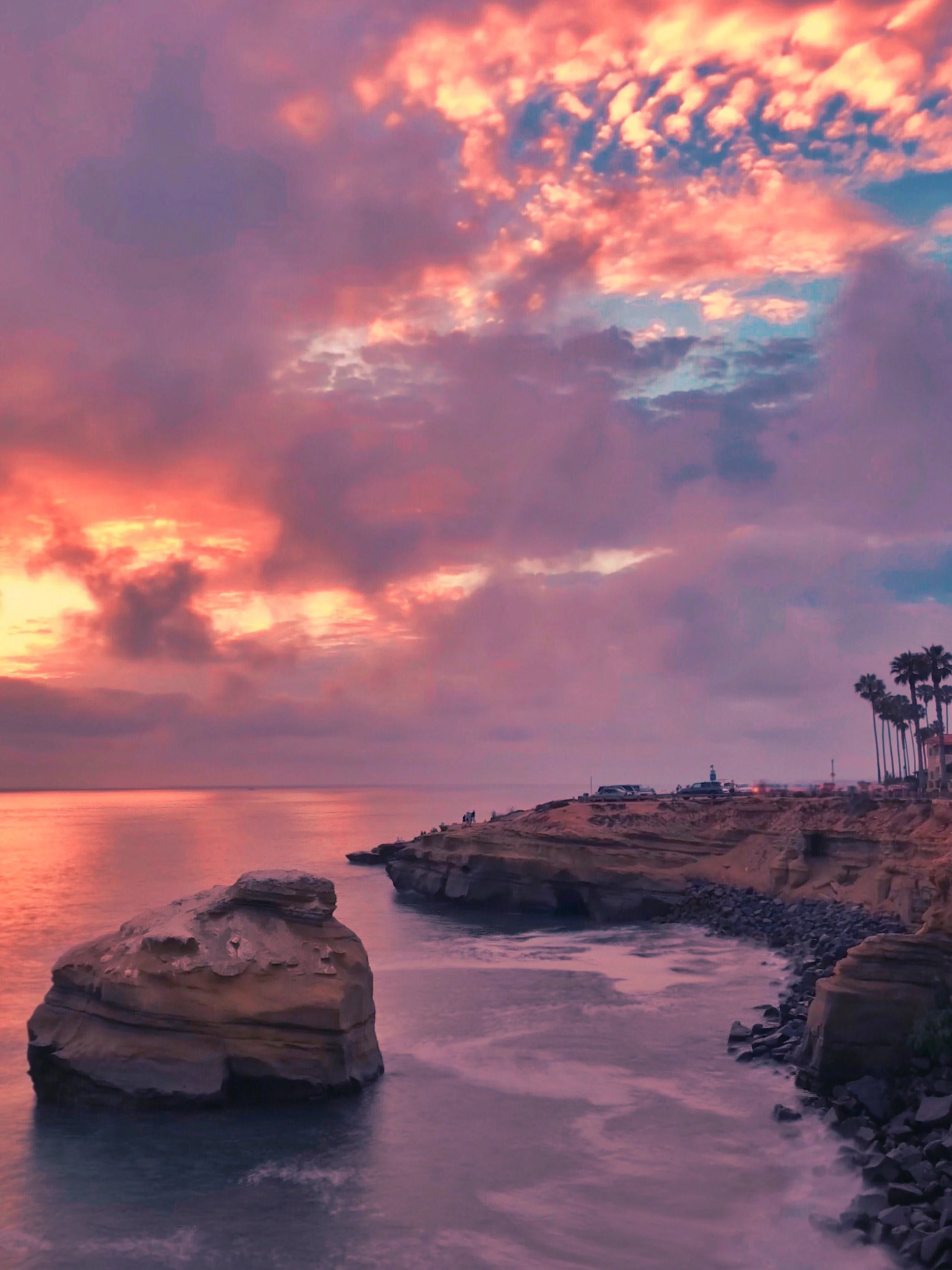 93. Sunset at Sunset Cliffs, San Diego, CA