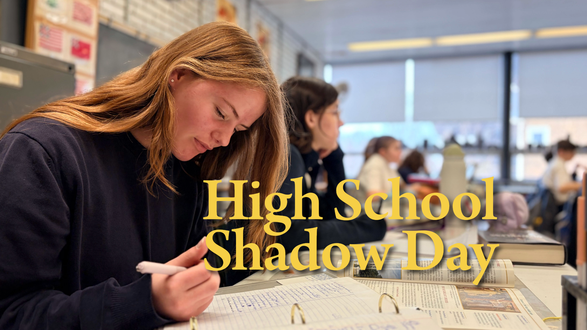 High School Shadow Day - October 14