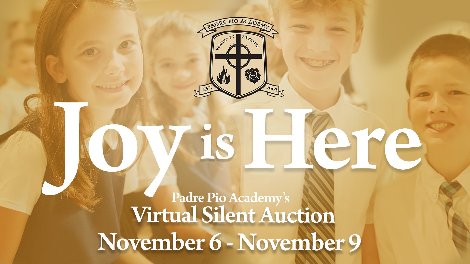 Joy is Here: Support Our Fall Fundraiser