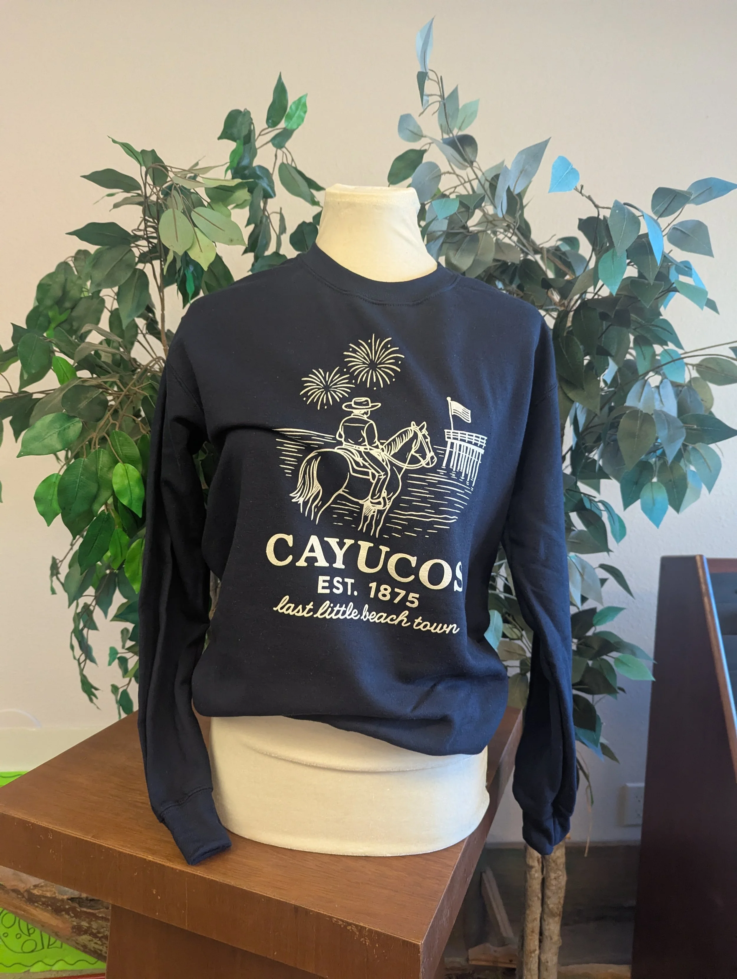 Cayucos 150th Birthday Celebration T-Shirt – Navy