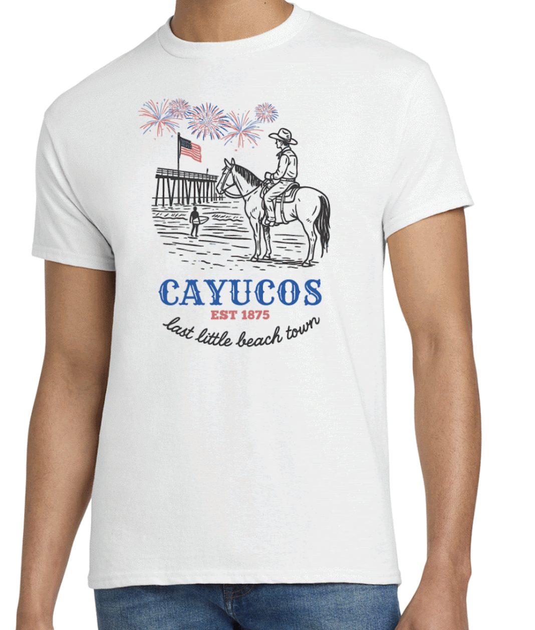 Cayucos 4th of July Shirt