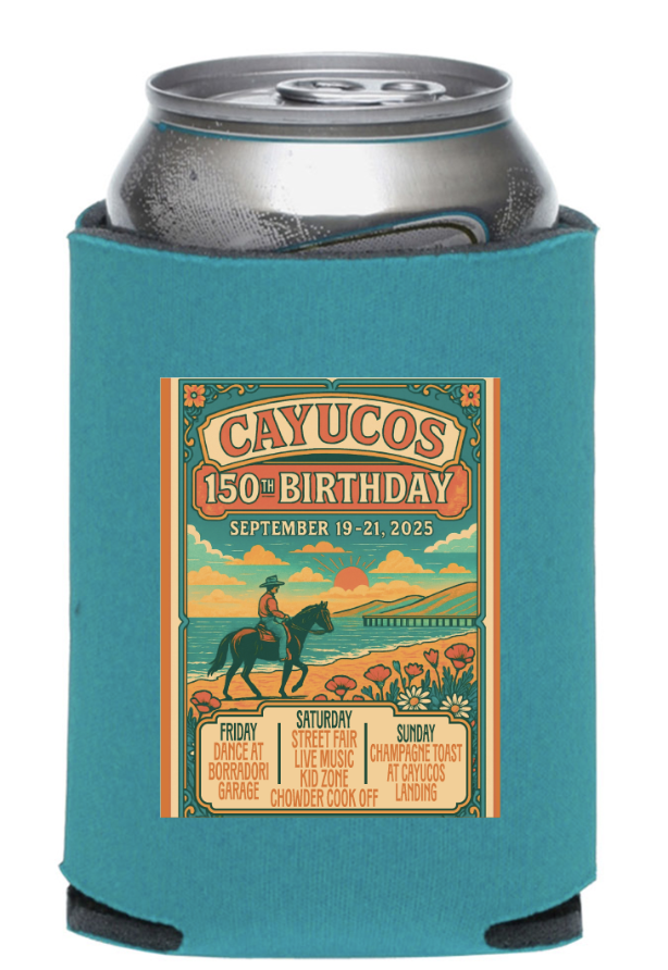 🧊 Cayucos 150th Commemorative Koozie