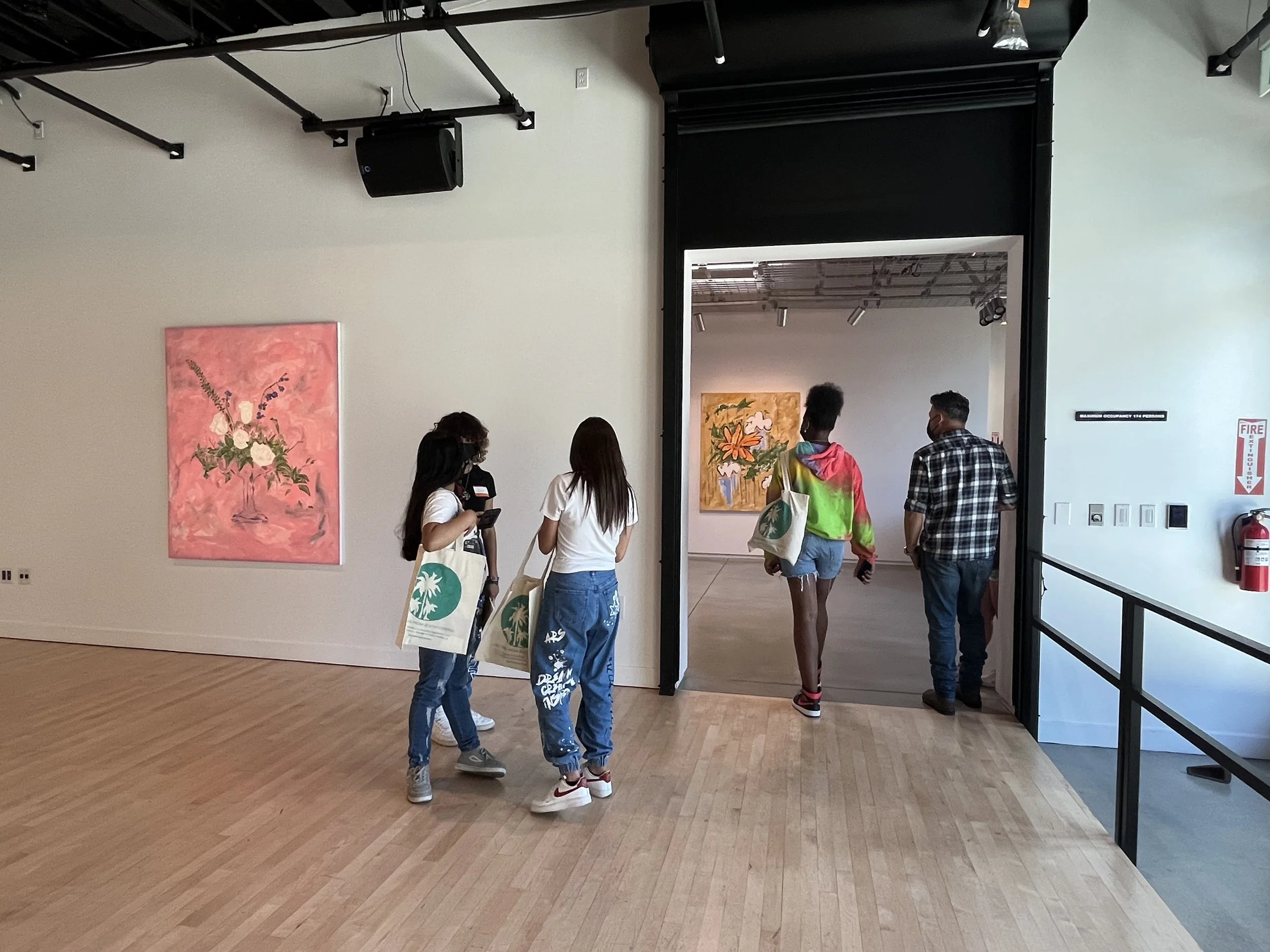 Students at OXY Arts, 2022